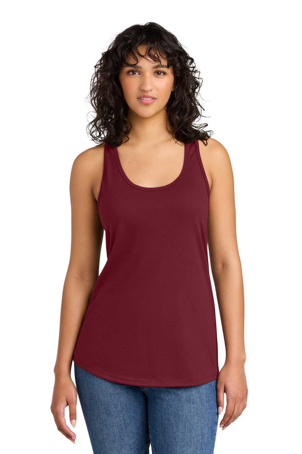 Next Level Apparel Women's Ideal Racerback Tank NL1533 in Cardinal
