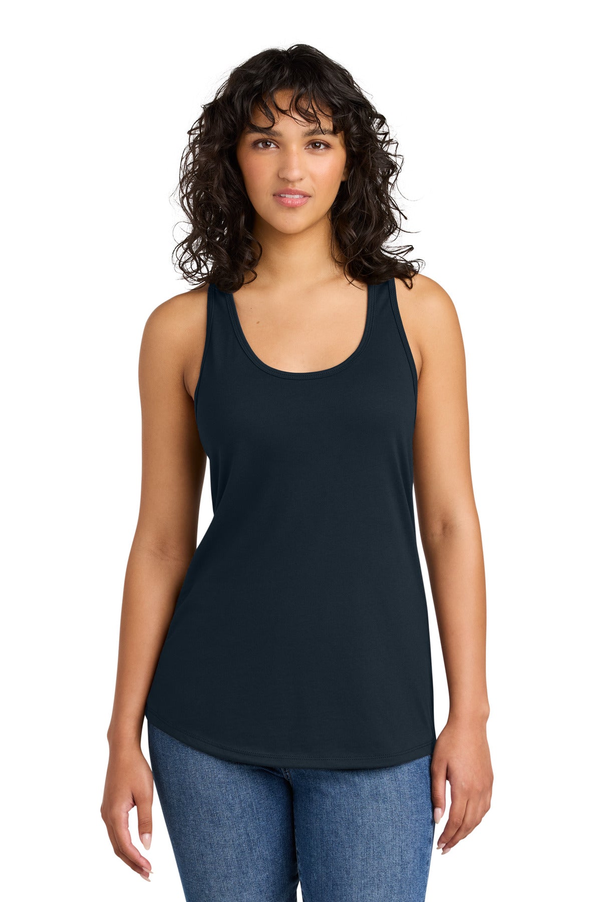 Next Level Apparel Women's Ideal Racerback Tank NL1533 in Midnight Navy