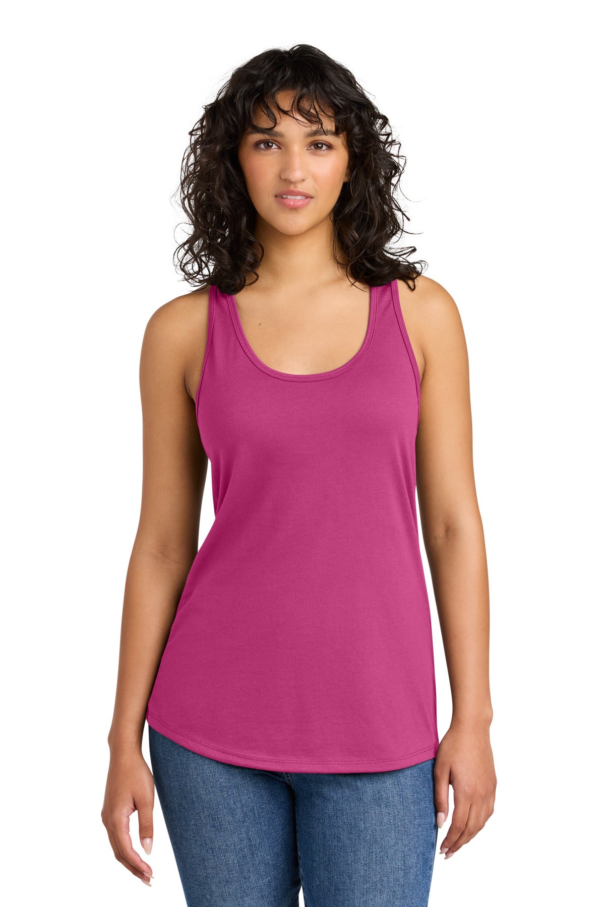 Next Level Apparel Women's Ideal Racerback Tank NL1533 in Raspberry