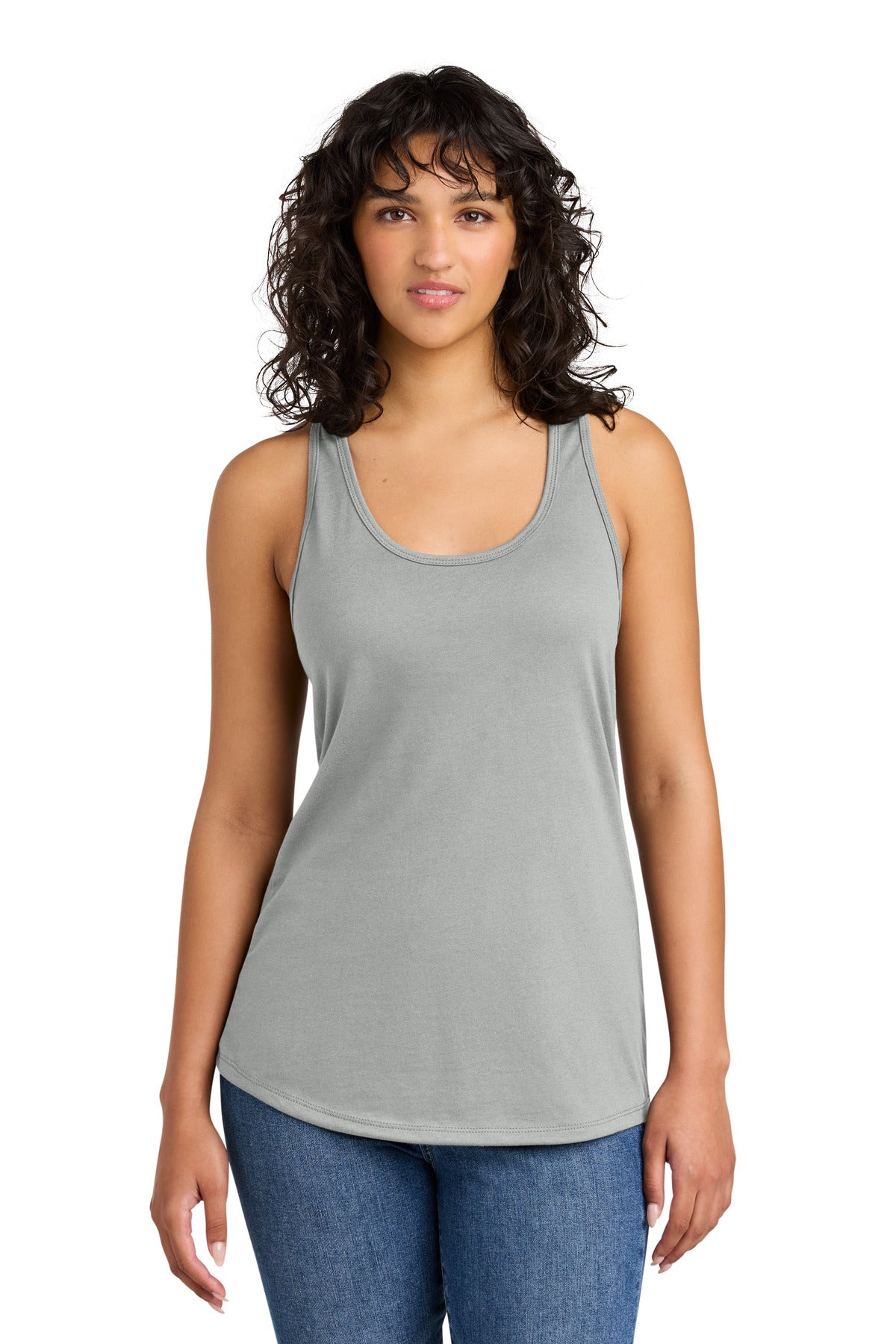 Next Level Apparel Women's Ideal Racerback Tank NL1533 in Silver