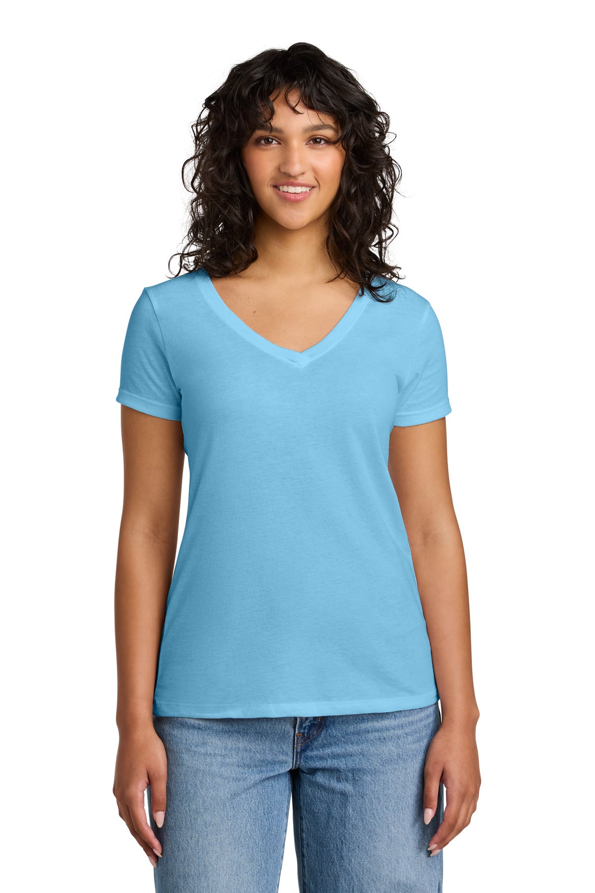 Next Level Apparel Women's Ideal V-Neck Tee NL1540 in Cancun
