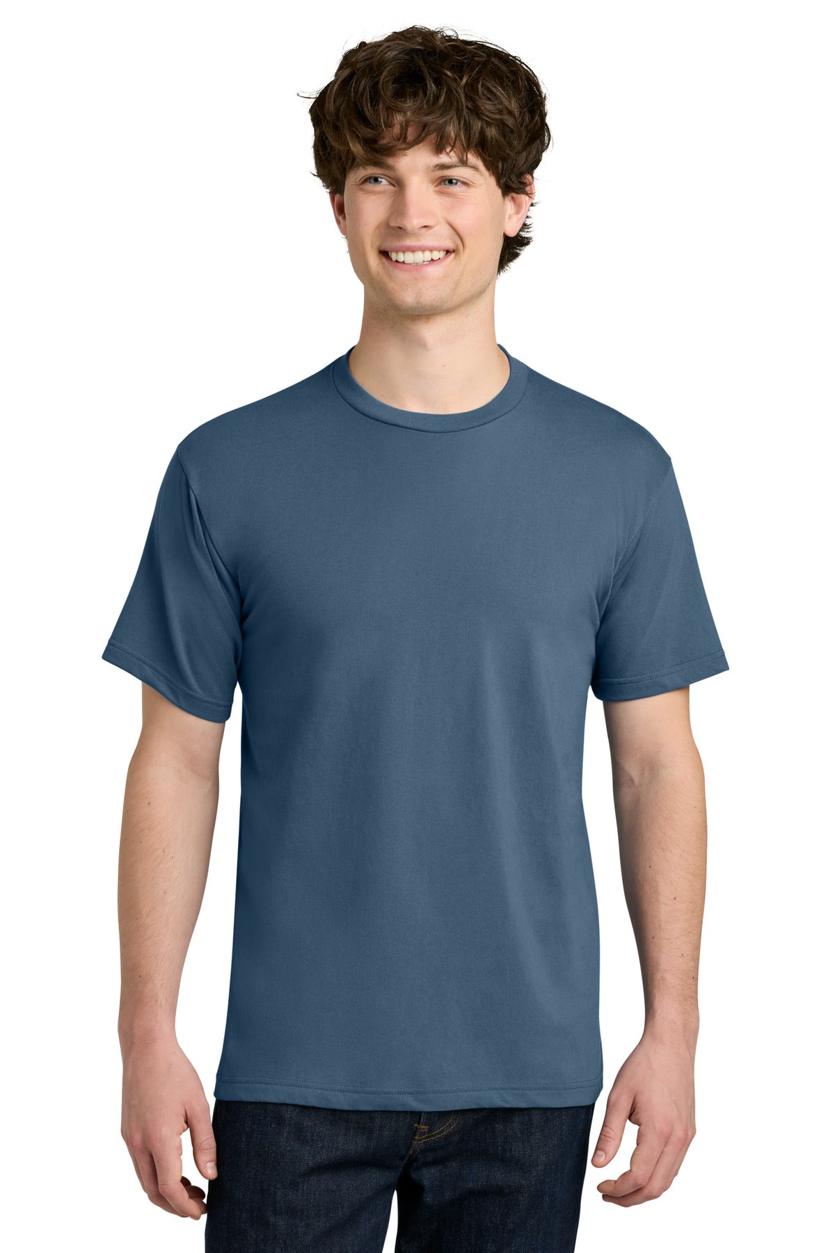 Next Level Apparel Ideal Jersey Tee NL1810 in Blue Jean