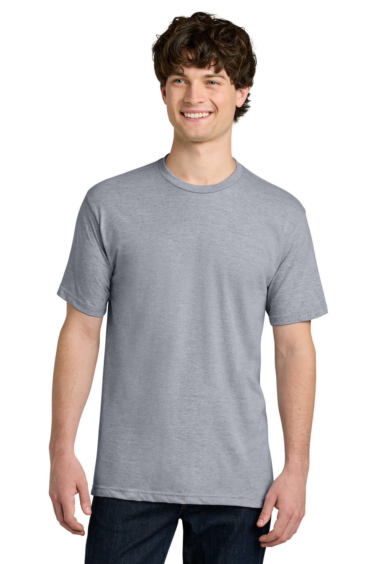 Next Level Apparel Ideal Jersey Tee NL1810 in Heather Gray
