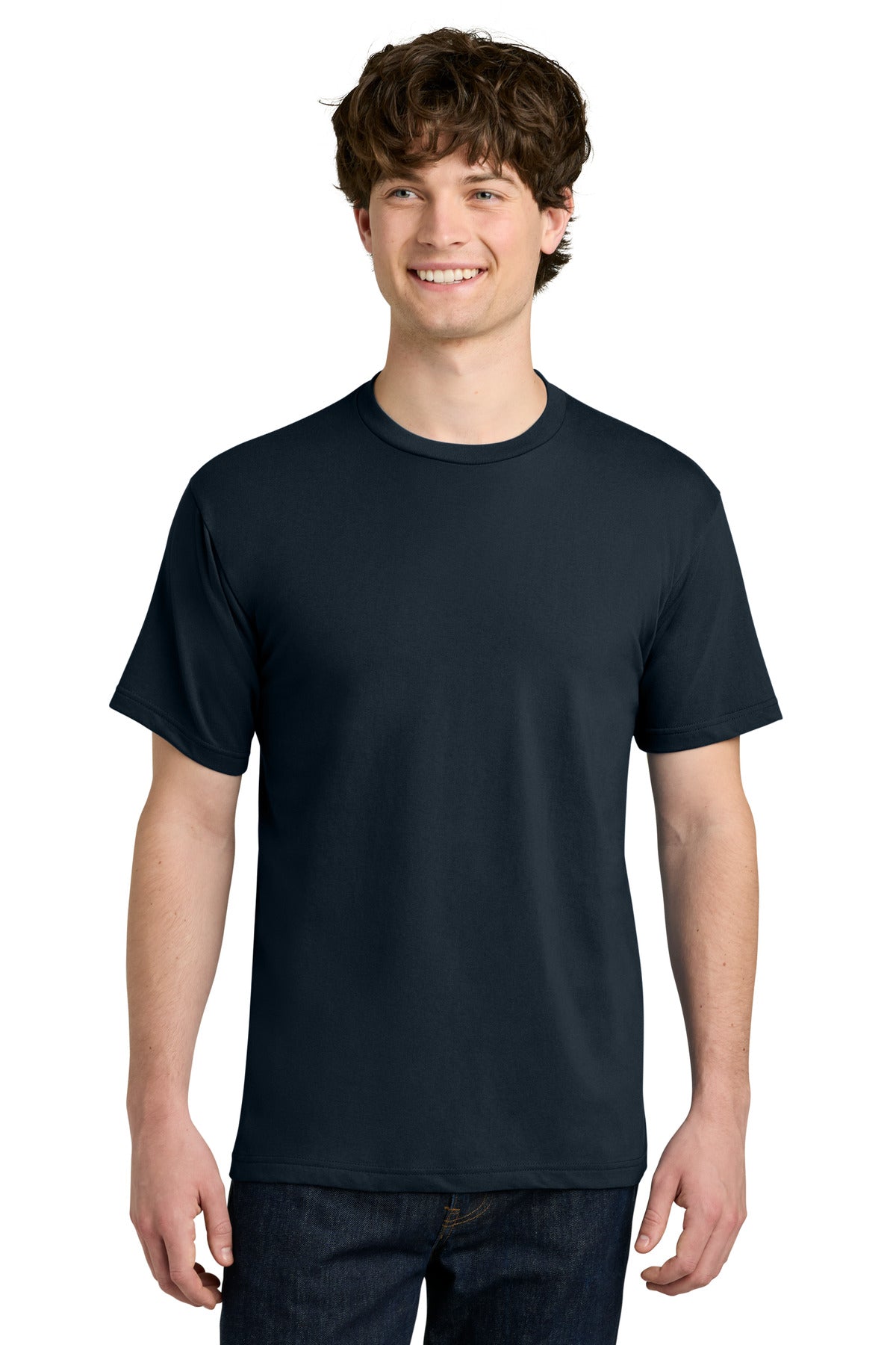 Next Level Apparel Ideal Jersey Tee NL1810 in Midnight Navy