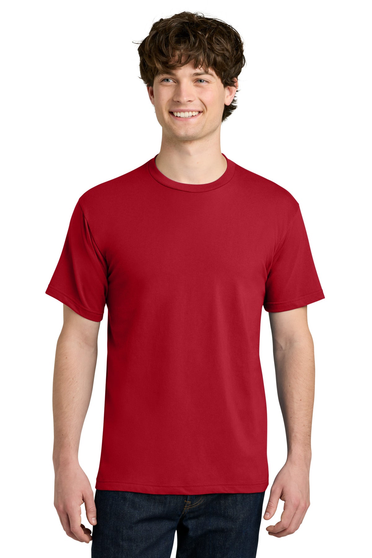 Next Level Apparel Ideal Jersey Tee NL1810 in Red