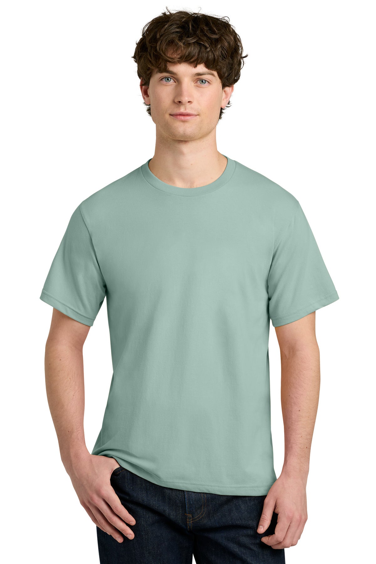 Next Level Apparel Ideal Jersey Tee NL1810 in Seafoam