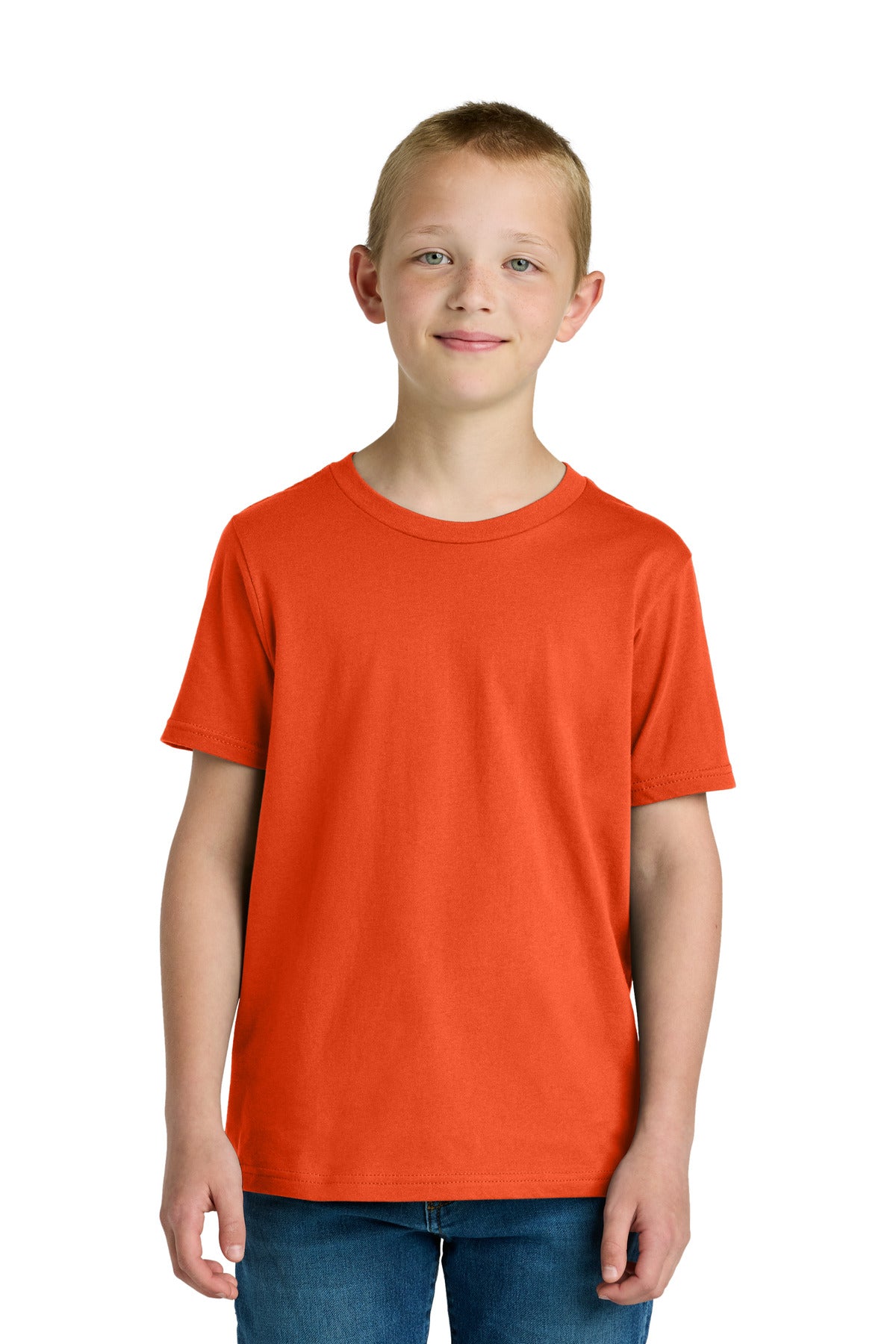 Next Level Apparel Youth Cotton Tee NL3310 in Classic Orange