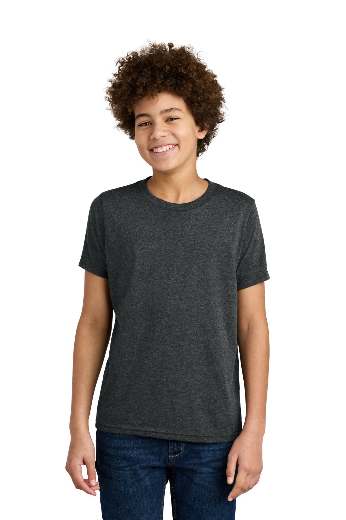 Next Level Apparel Youth CVC Tee NL3312 in Charcoal