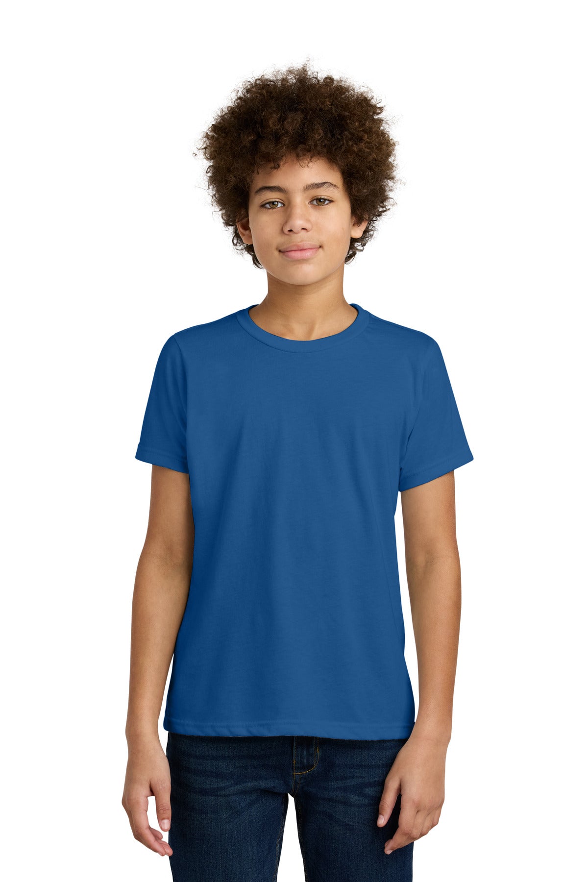 Next Level Apparel Youth CVC Tee NL3312 in Royal