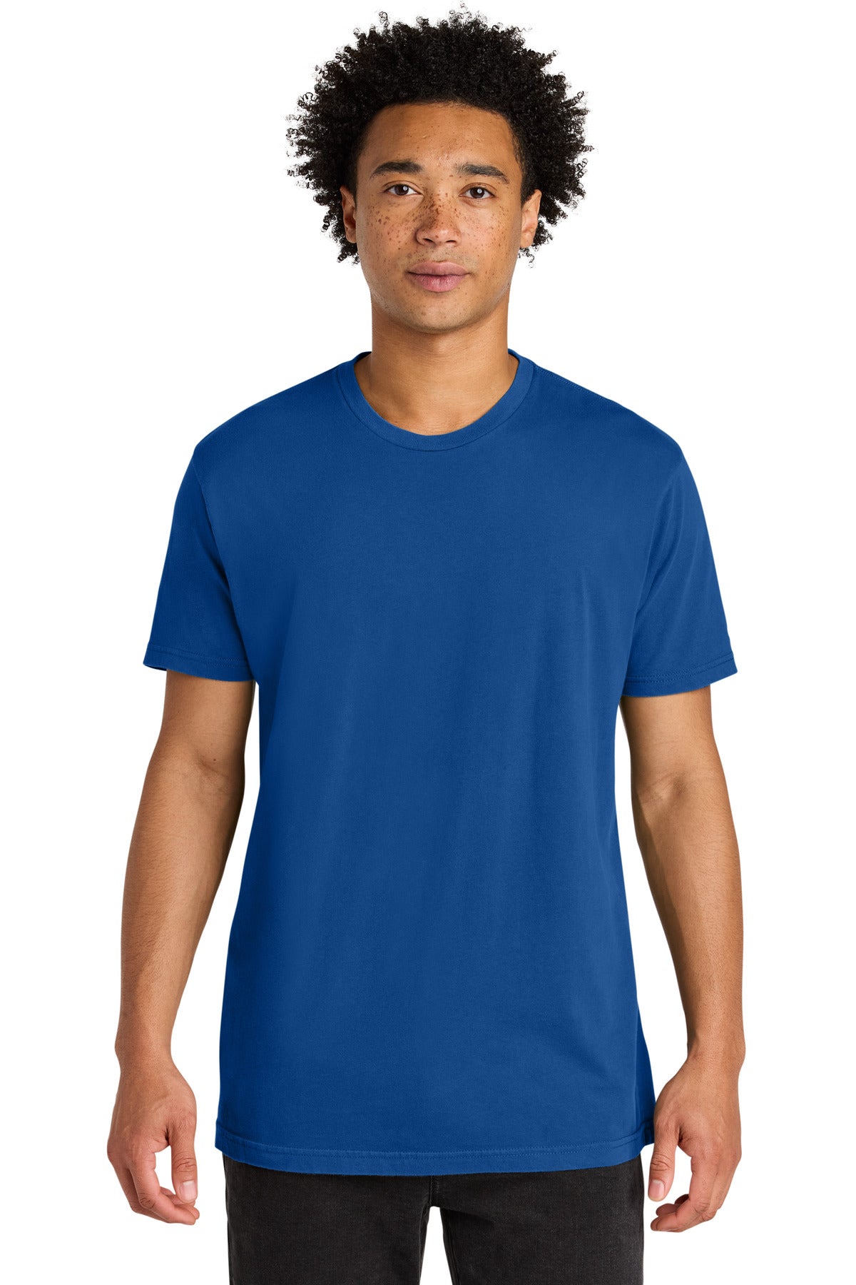 Next Level Apparel Soft Wash Cotton Tee NL3600SW in Washed Royal