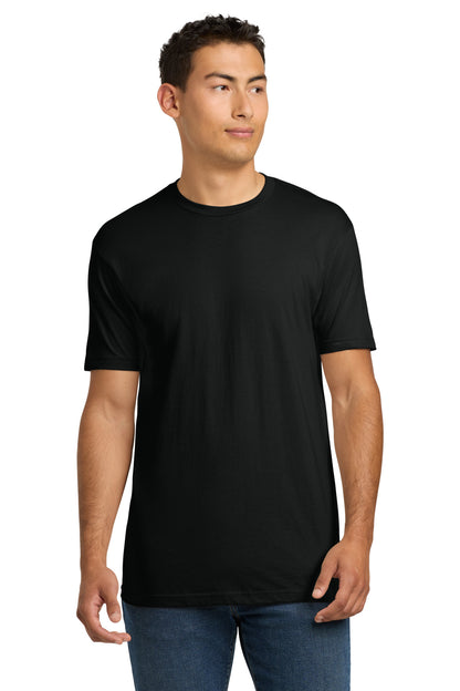 Next Level Apparel Adult Cotton Tee. NL3600 in Black