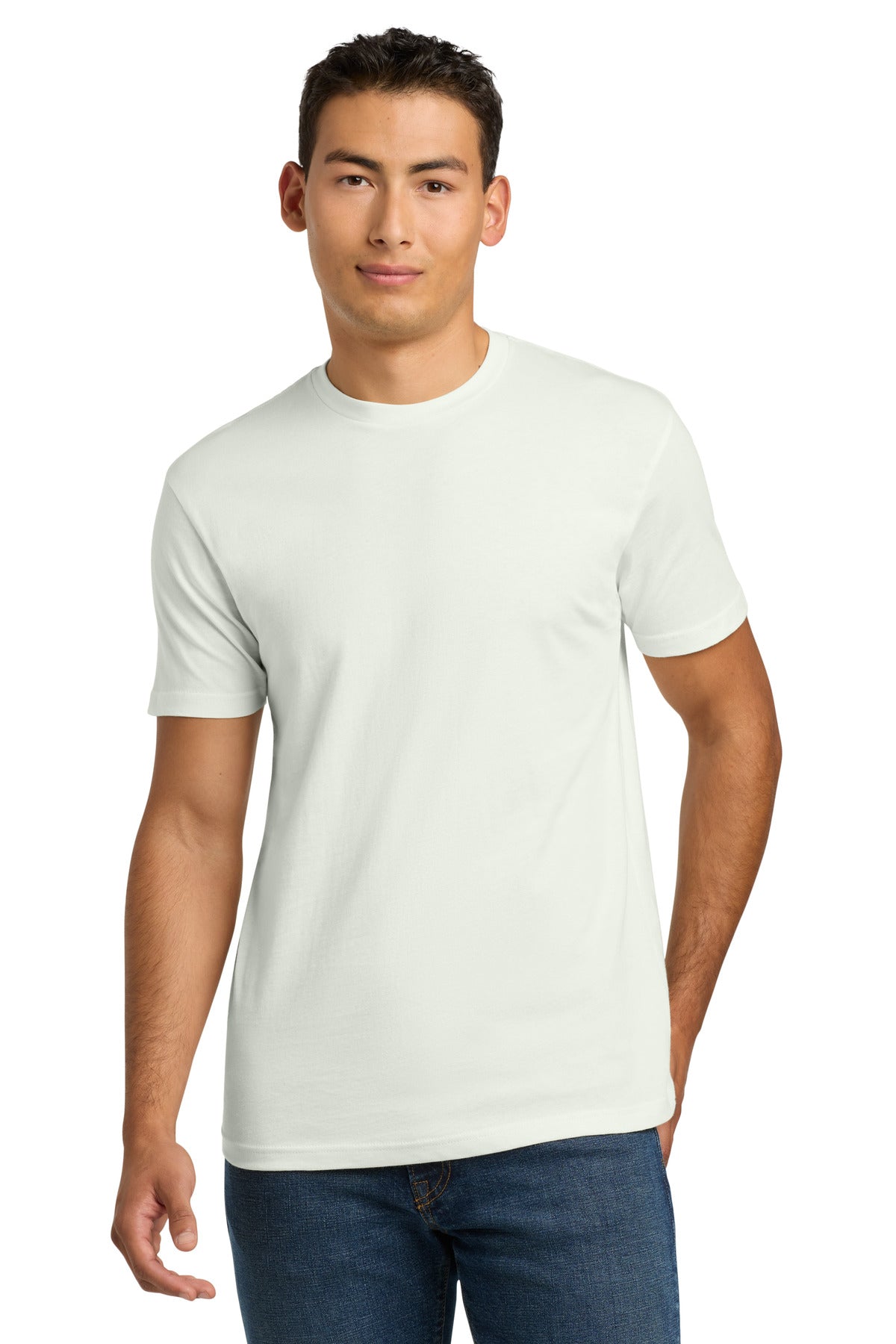 Next Level Apparel Adult Cotton Tee. NL3600 in Bone