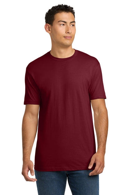 Next Level Apparel Adult Cotton Tee. NL3600 in Cardinal