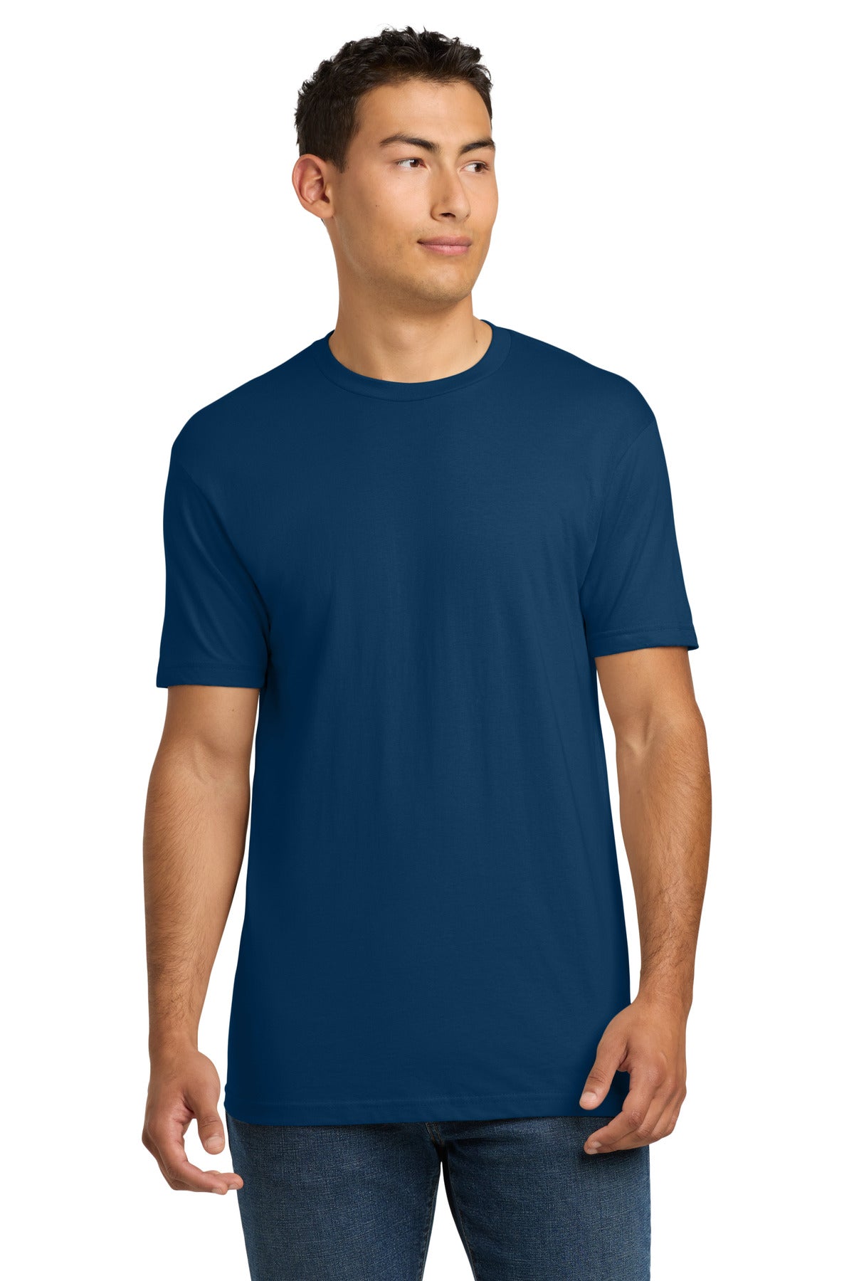 Next Level Apparel Adult Cotton Tee. NL3600 in Cool Blue