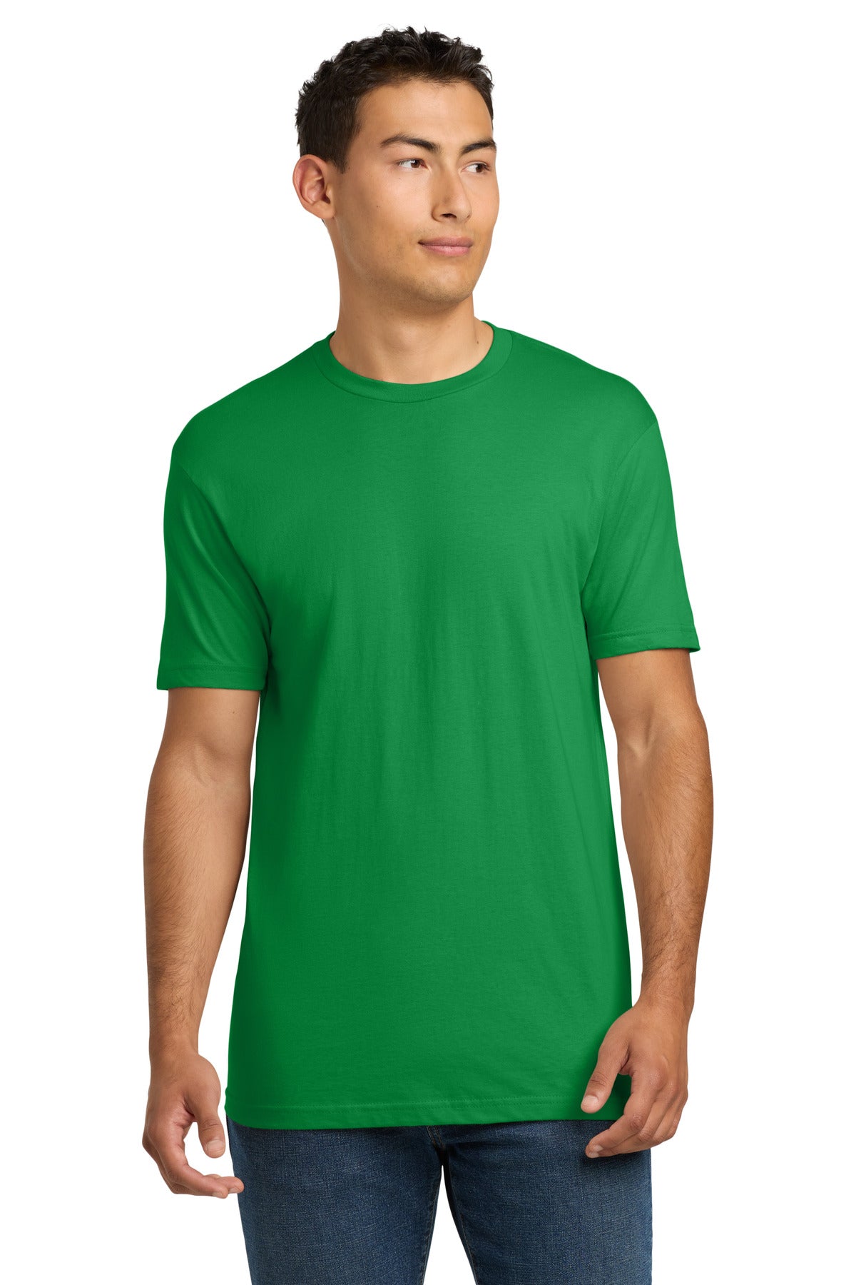 Next Level Apparel Adult Cotton Tee. NL3600 in Kelly Green