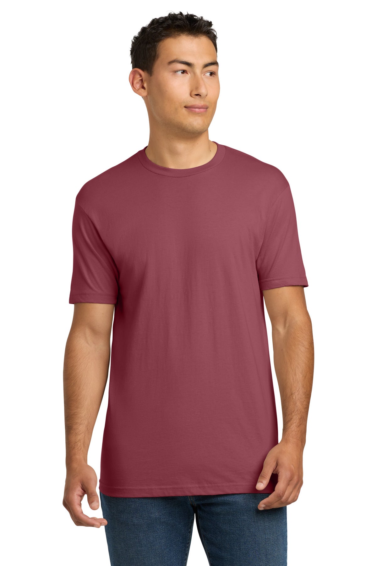 Next Level Apparel Adult Cotton Tee. NL3600 in Mauve
