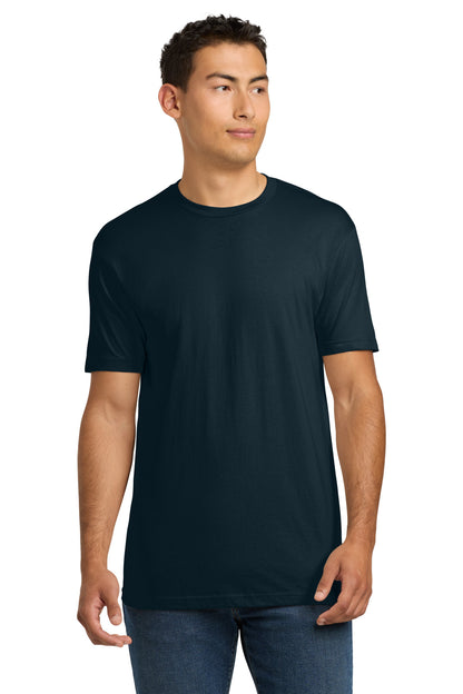 Next Level Apparel Adult Cotton Tee. NL3600 in Midnight Navy