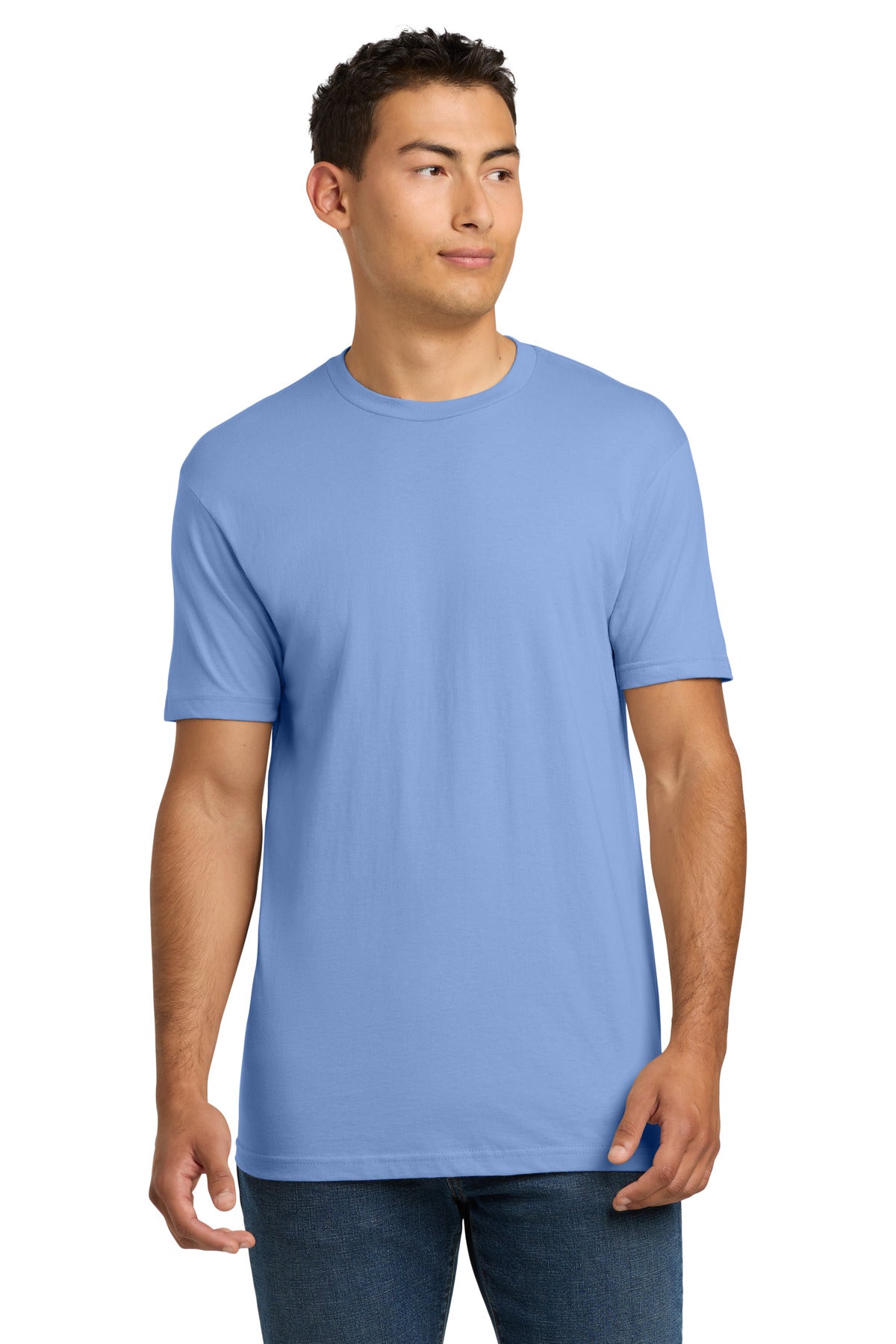 Next Level Apparel Adult Cotton Tee. NL3600 in Peri Blue