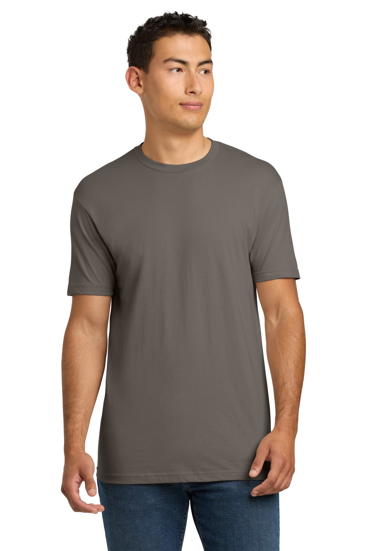 Next Level Apparel Adult Cotton Tee. NL3600 in Shiitake