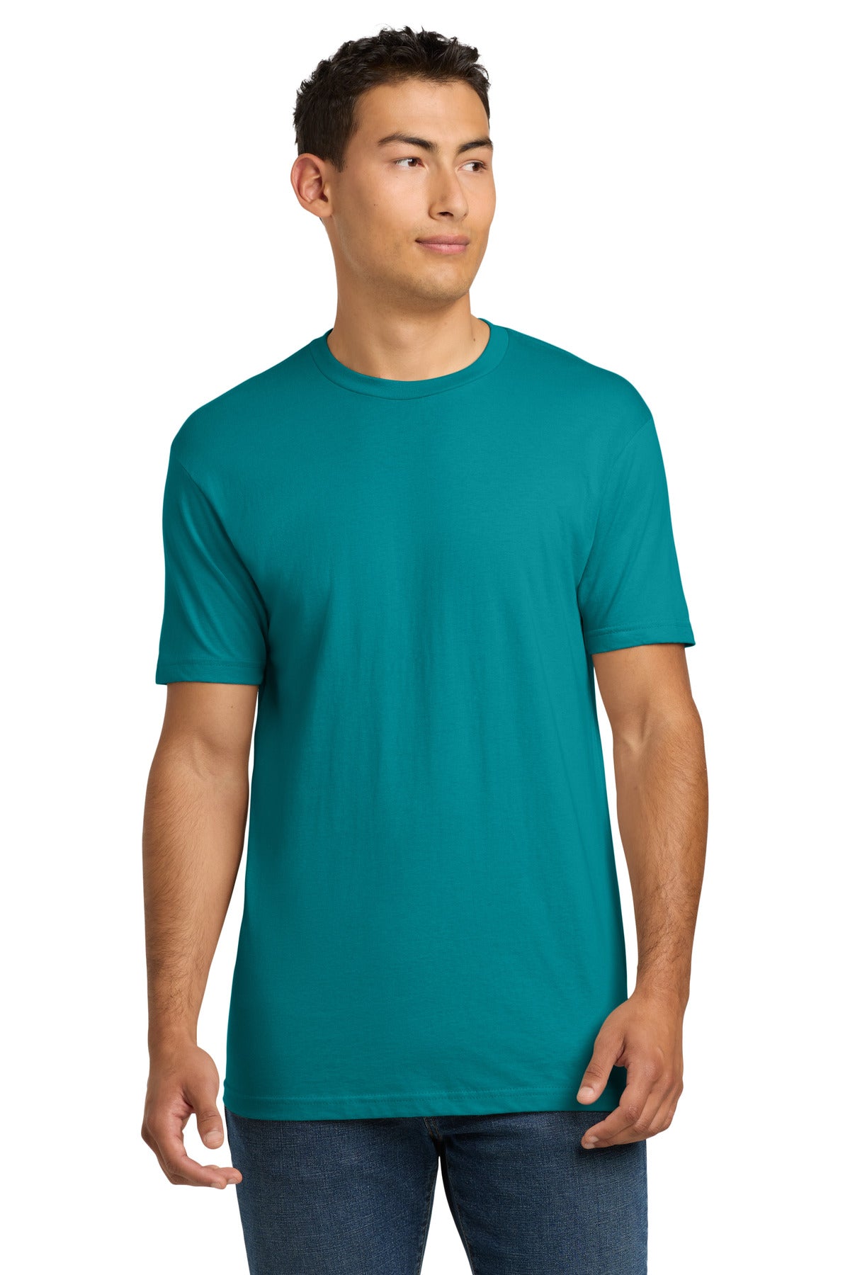 Next Level Apparel Adult Cotton Tee. NL3600 in Teal
