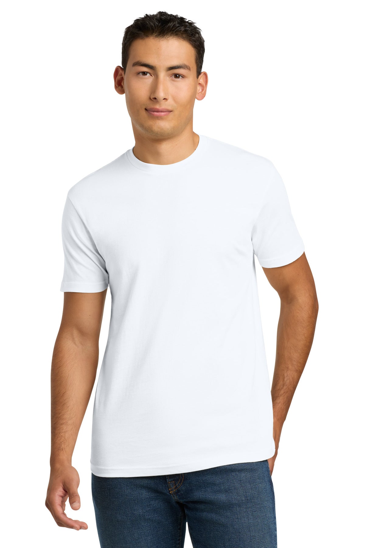 Next Level Apparel Adult Cotton Tee. NL3600 in White