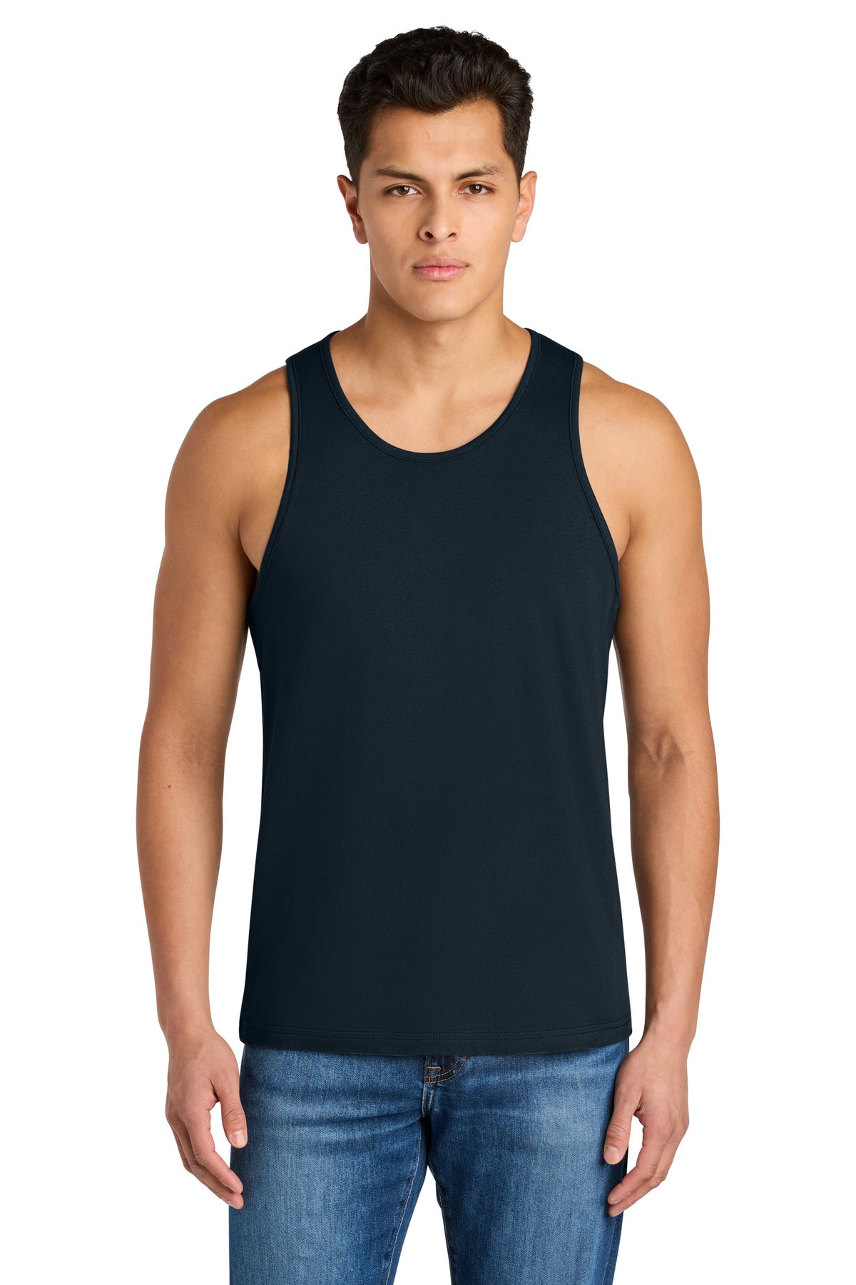 Next Level Apparel Cotton Muscle Tank NL3633 in Midnight Navy