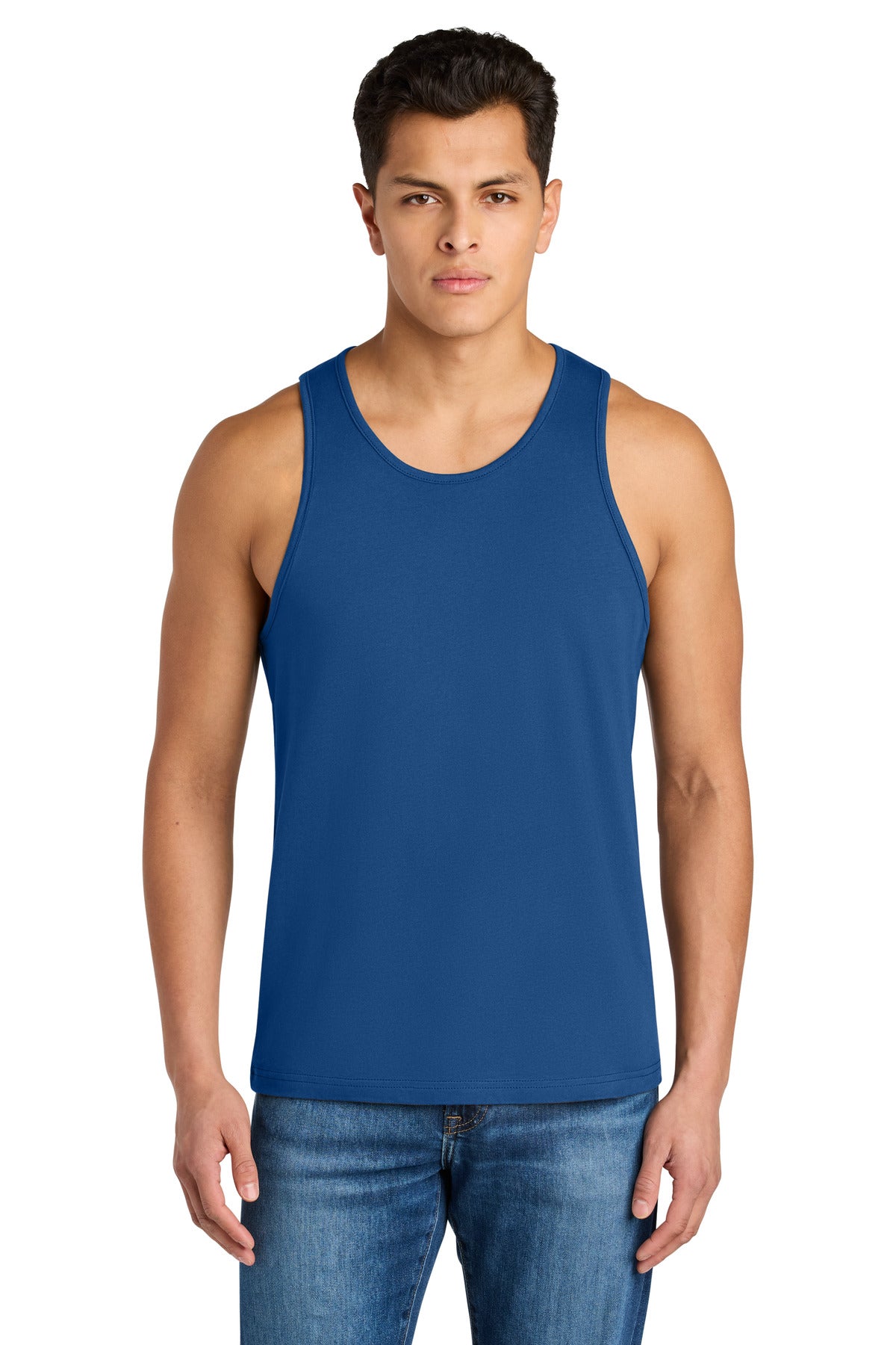 Next Level Apparel Cotton Muscle Tank NL3633 in Royal