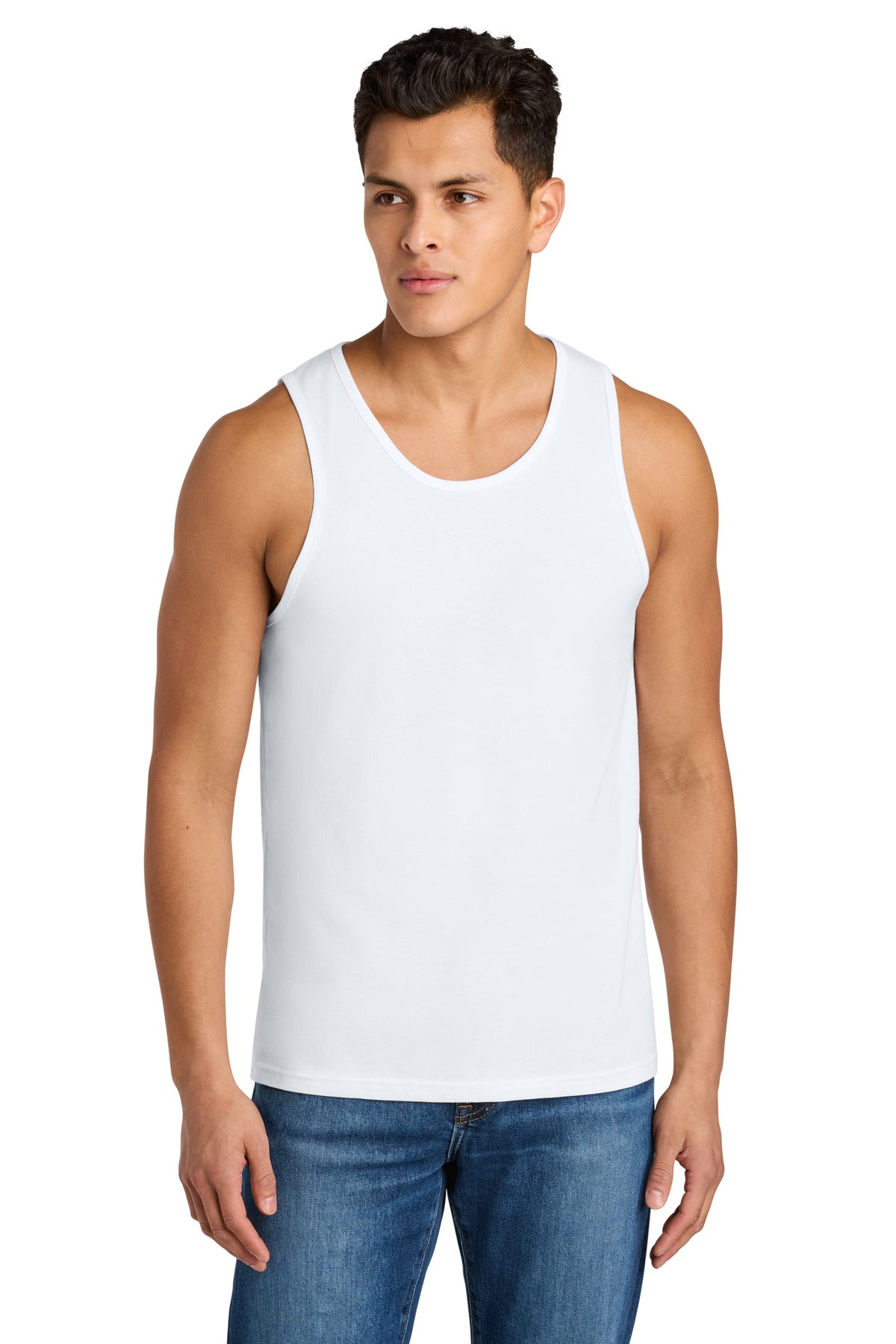 Next Level Apparel Cotton Muscle Tank NL3633 in White