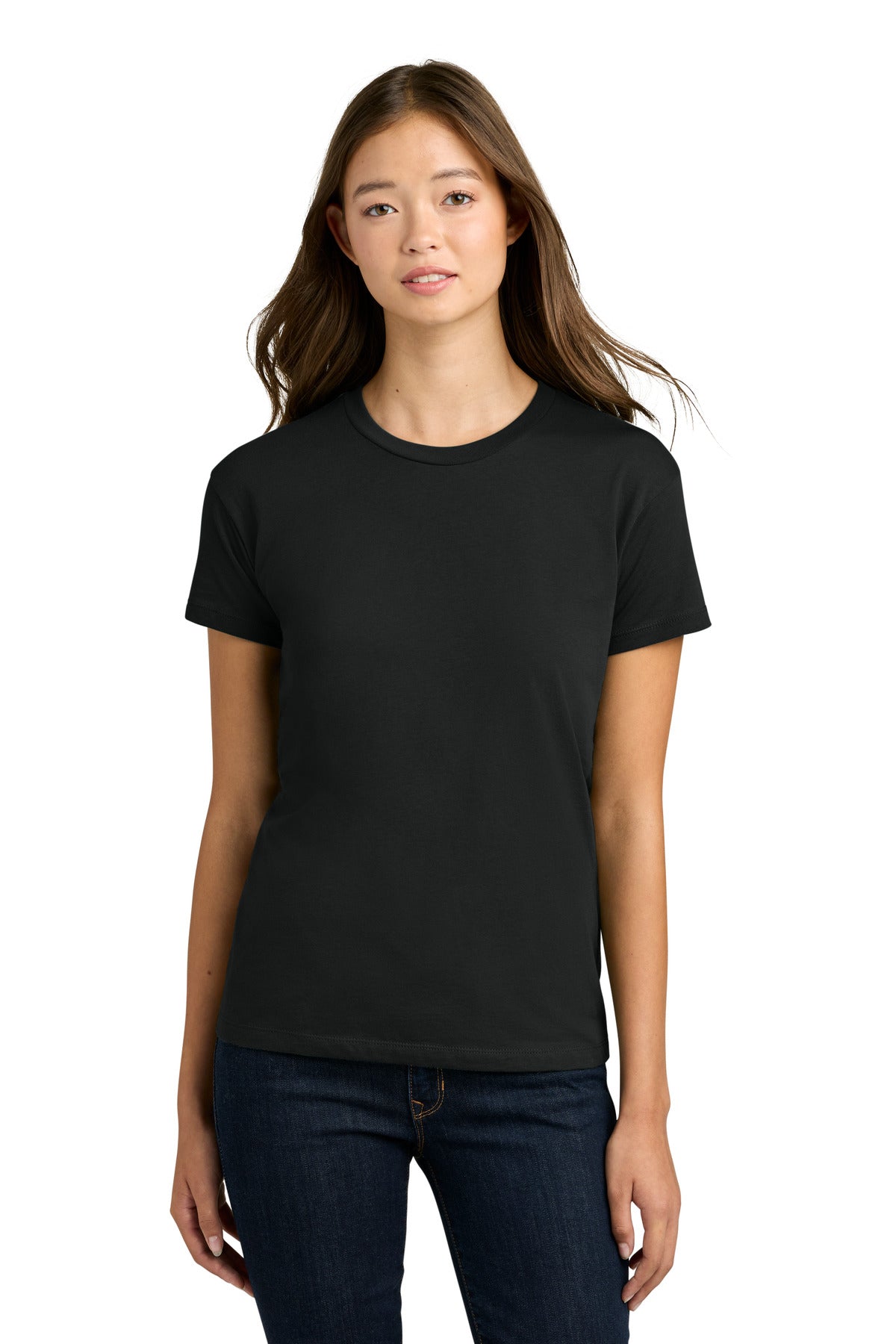 Next Level Apparel Women's Cotton Relaxed Tee NL3910 in Black