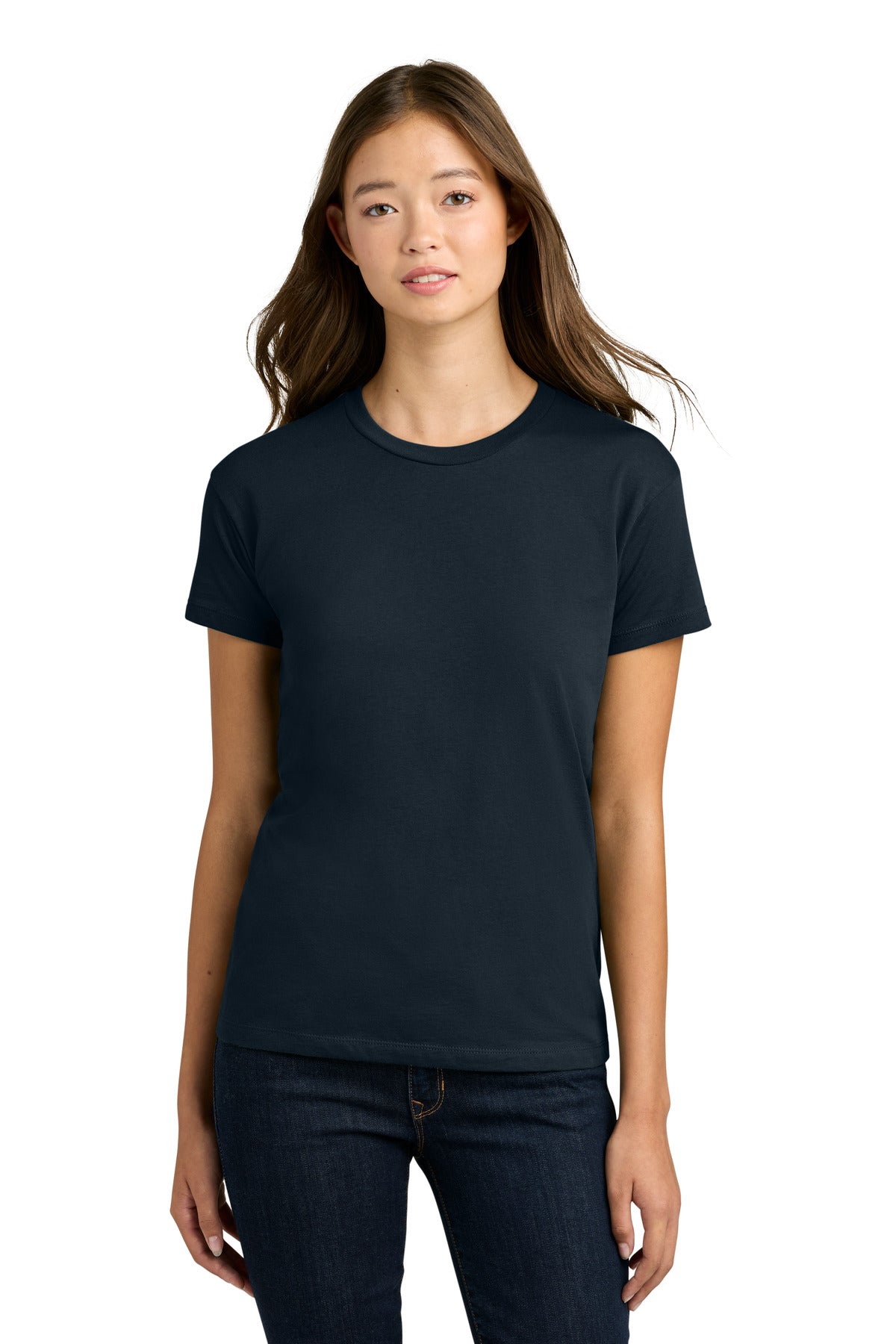 Next Level Apparel Women's Cotton Relaxed Tee NL3910 in Midnight Navy