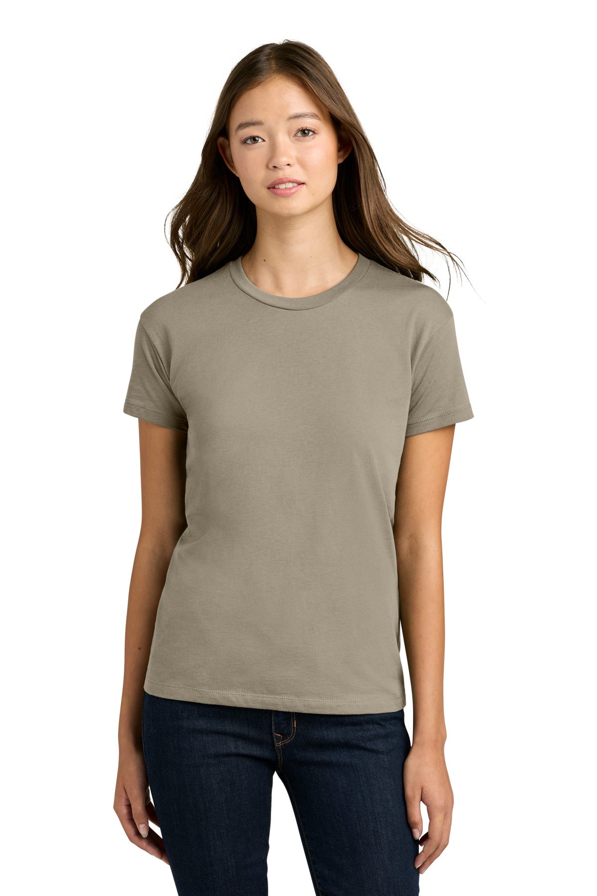 Next Level Apparel Women's Cotton Relaxed Tee NL3910 in Tan