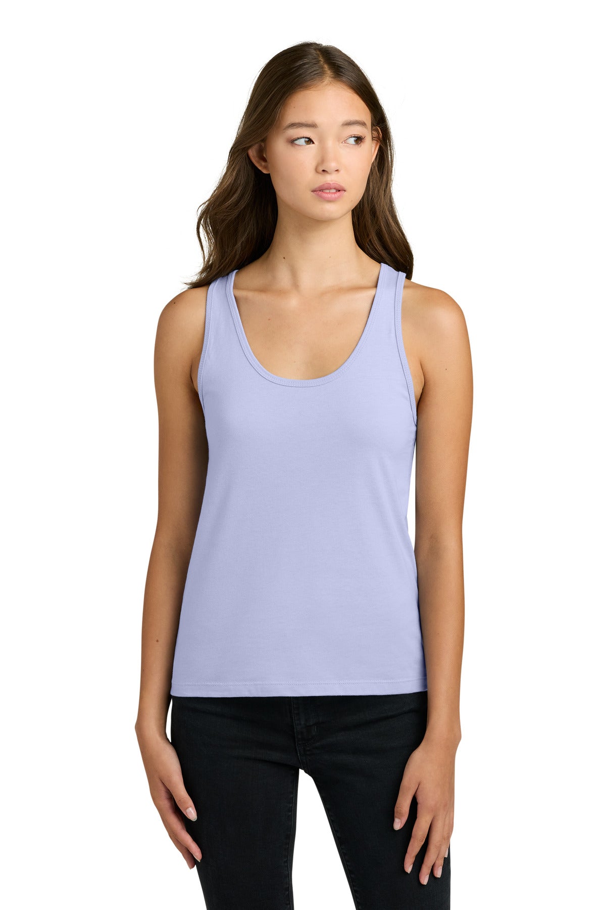 Next Level Apparel Women's Cotton Tank NL3933 in Lavender