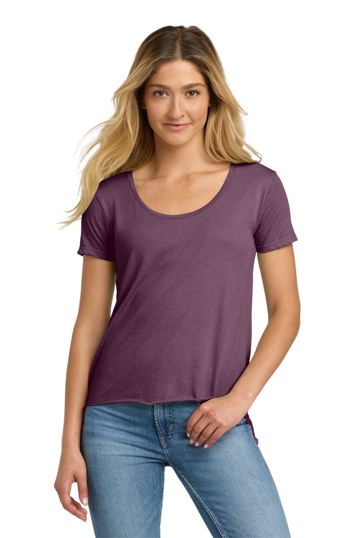 Next Level Apparel  Women's Festival Scoop Neck Tee. NL5030 in Shiraz
