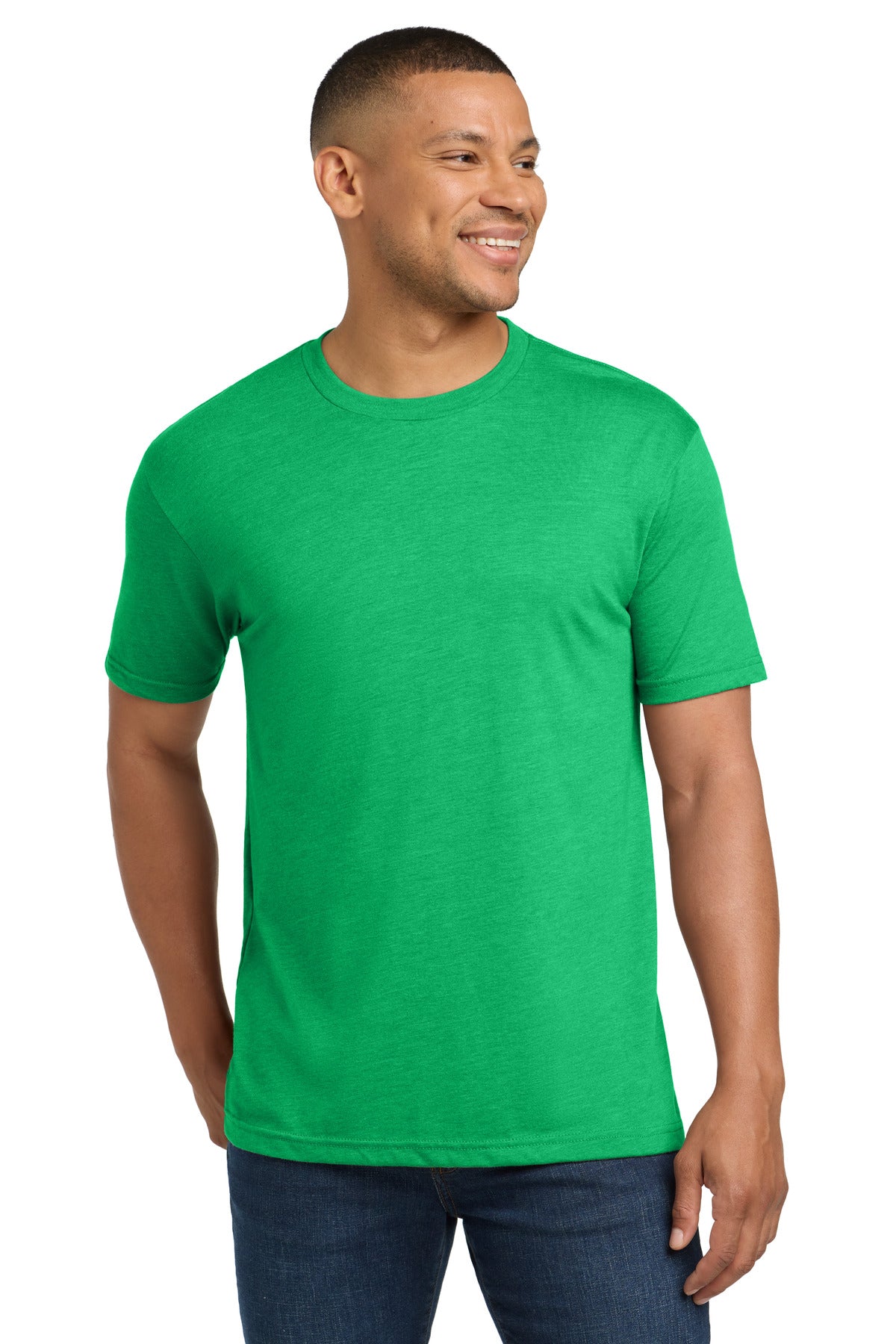 Next Level Apparel  Adult Tri-Blend Tee. NL6010 in Envy