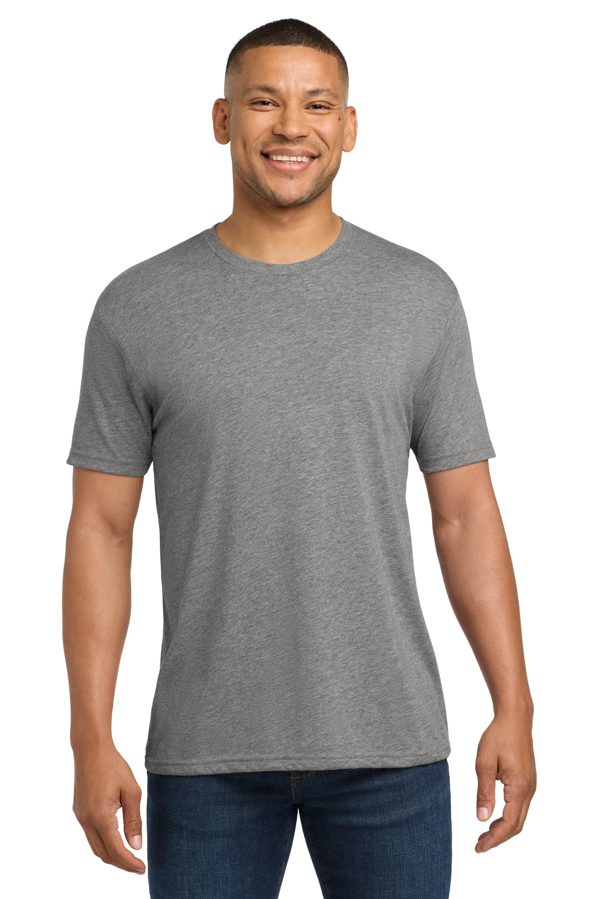 Next Level Apparel  Adult Tri-Blend Tee. NL6010 in Premium Heather