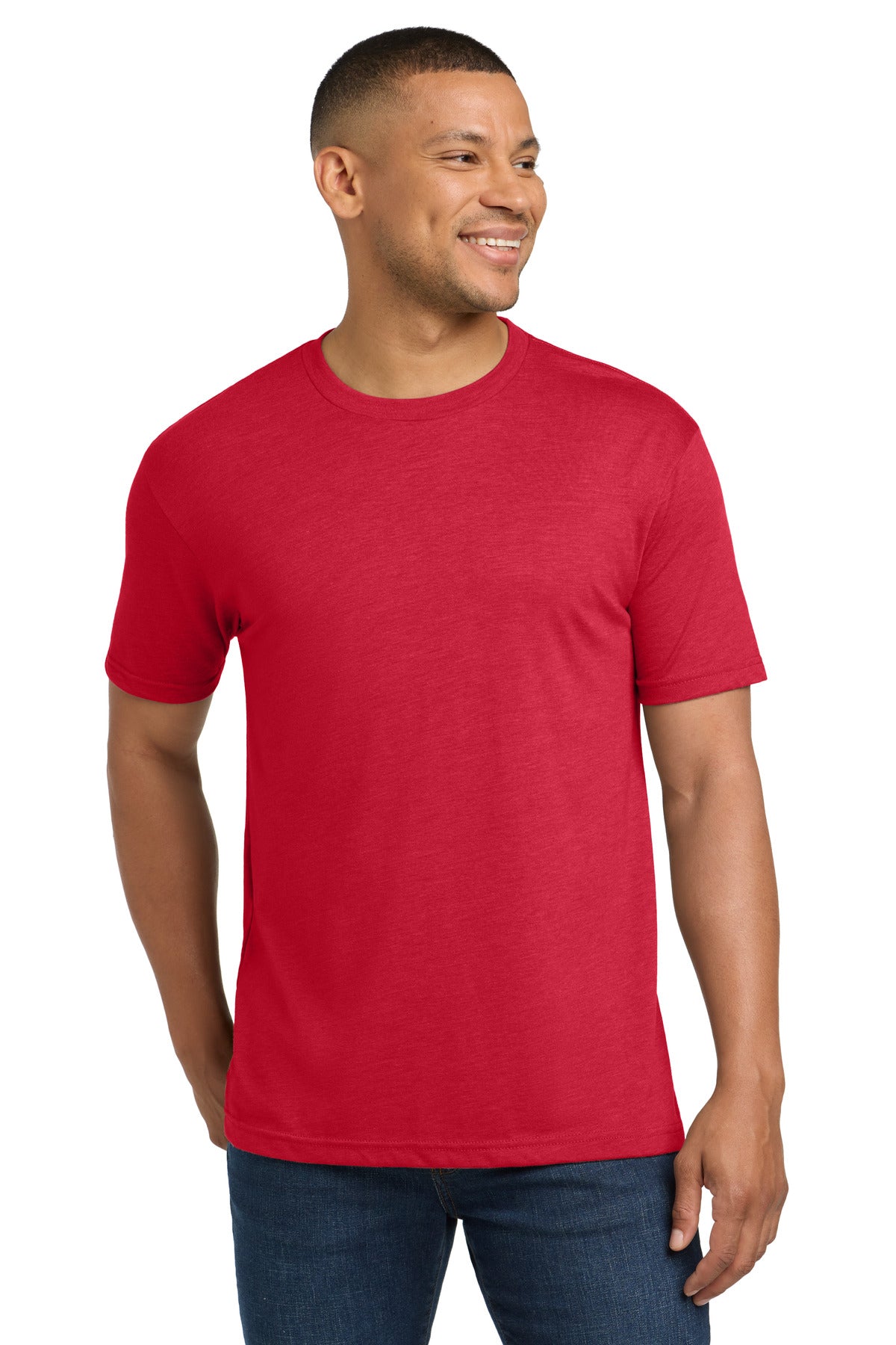 Next Level Apparel  Adult Tri-Blend Tee. NL6010 in Red