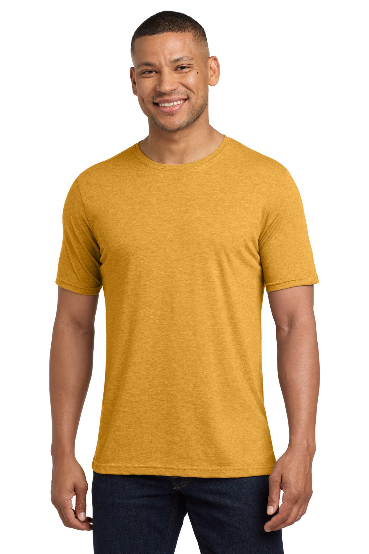 Next Level Apparel  Adult Poly/Cotton Tee. NL6200 in Antique Gold