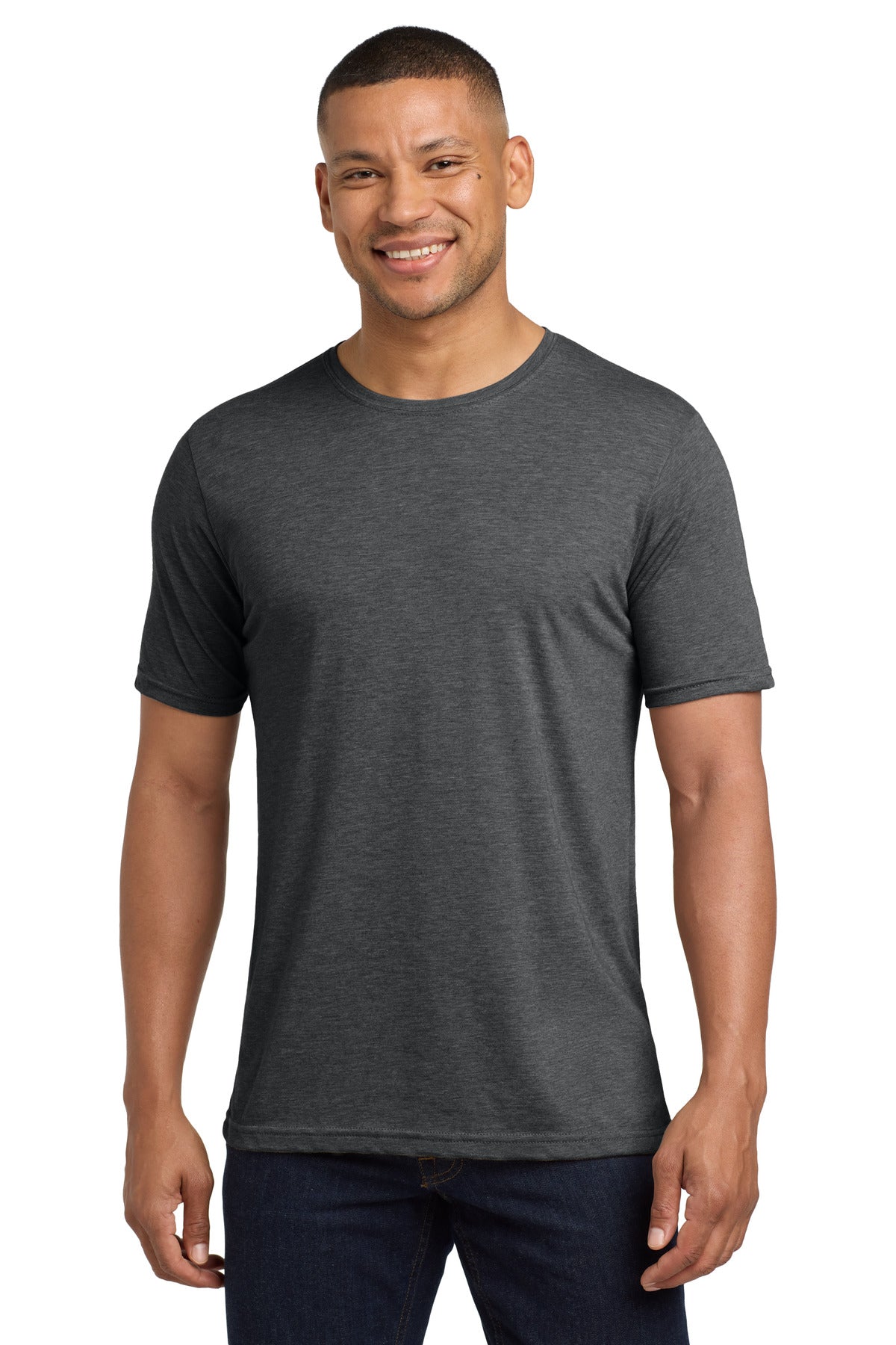Next Level Apparel  Adult Poly/Cotton Tee. NL6200 in Charcoal