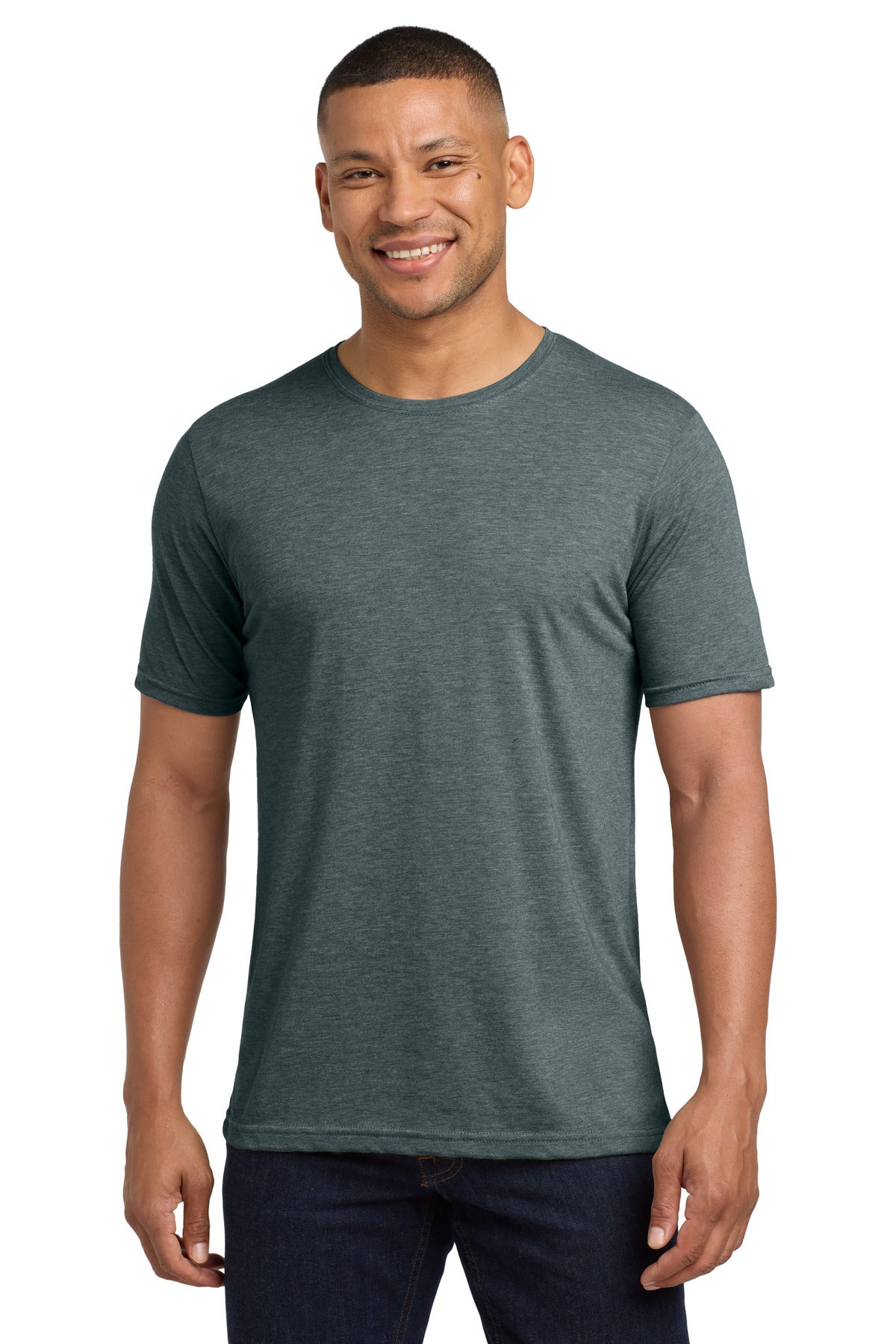 Next Level Apparel  Adult Poly/Cotton Tee. NL6200 in Indigo