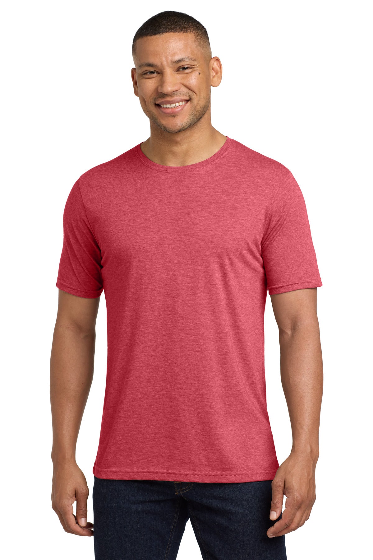 Next Level Apparel  Adult Poly/Cotton Tee. NL6200 in Red
