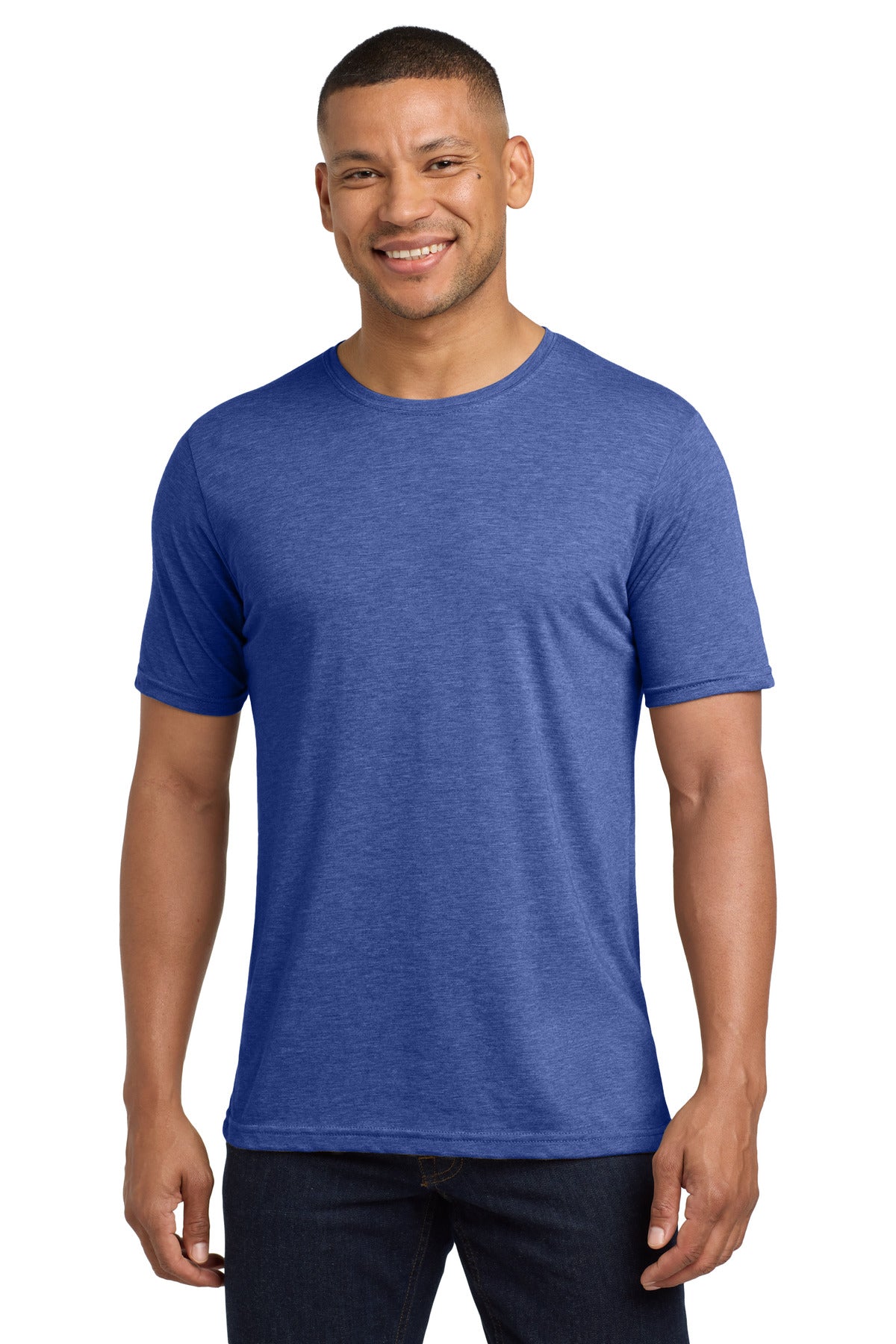 Next Level Apparel  Adult Poly/Cotton Tee. NL6200 in Royal