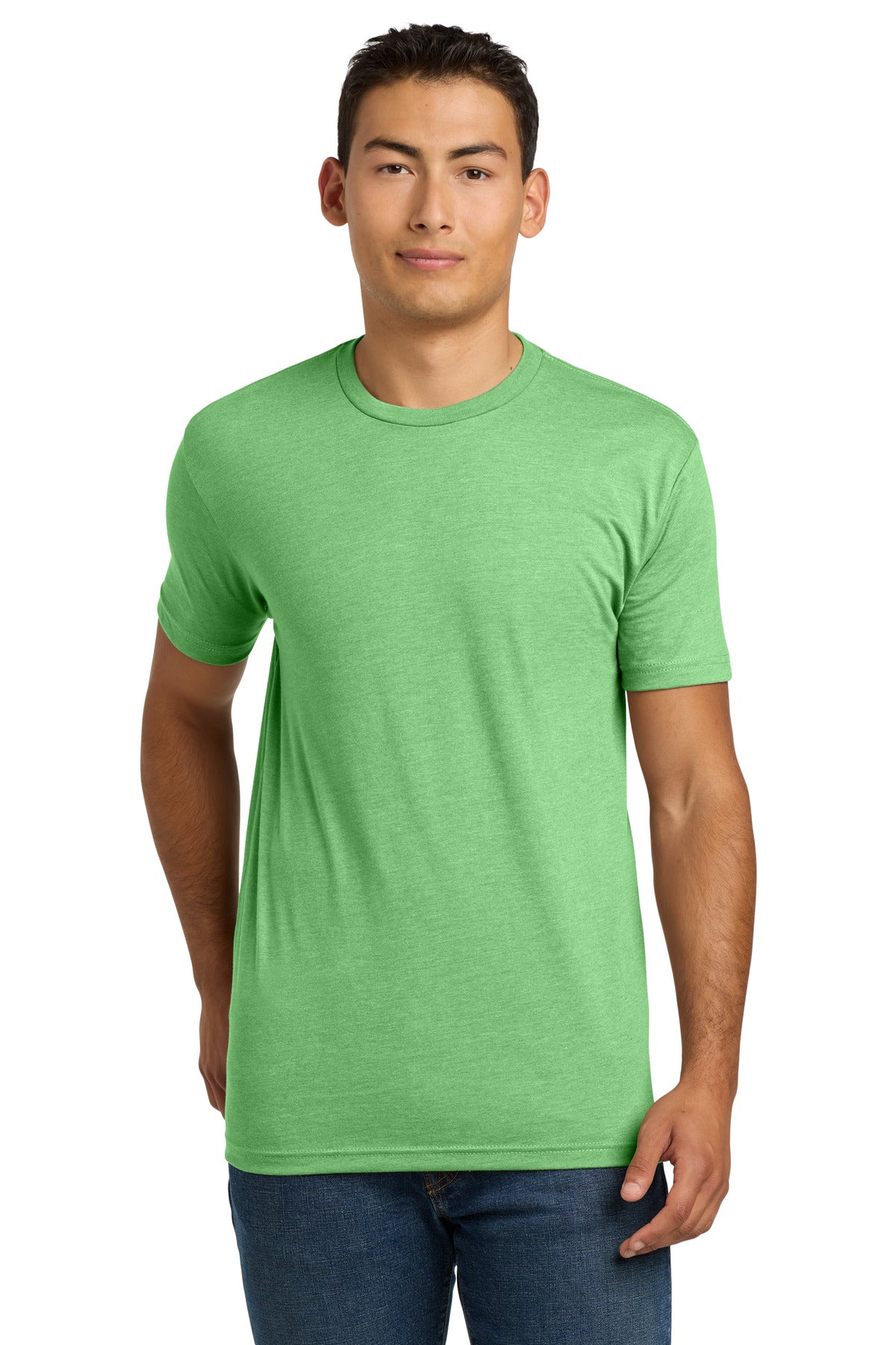Next Level Apparel Adult CVC Tee. NL6210 in Apple Green
