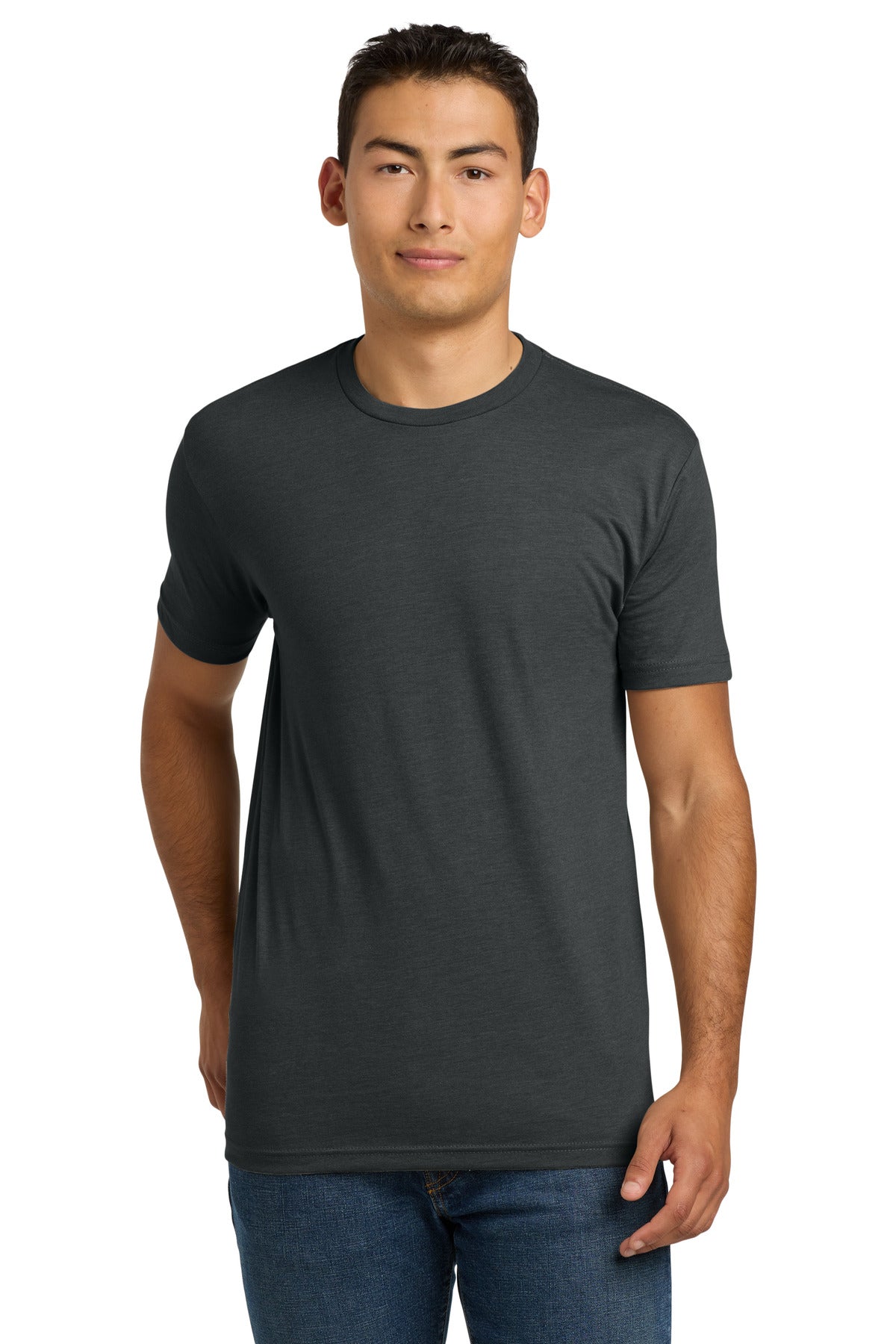 Next Level Apparel Adult CVC Tee. NL6210 in Charcoal