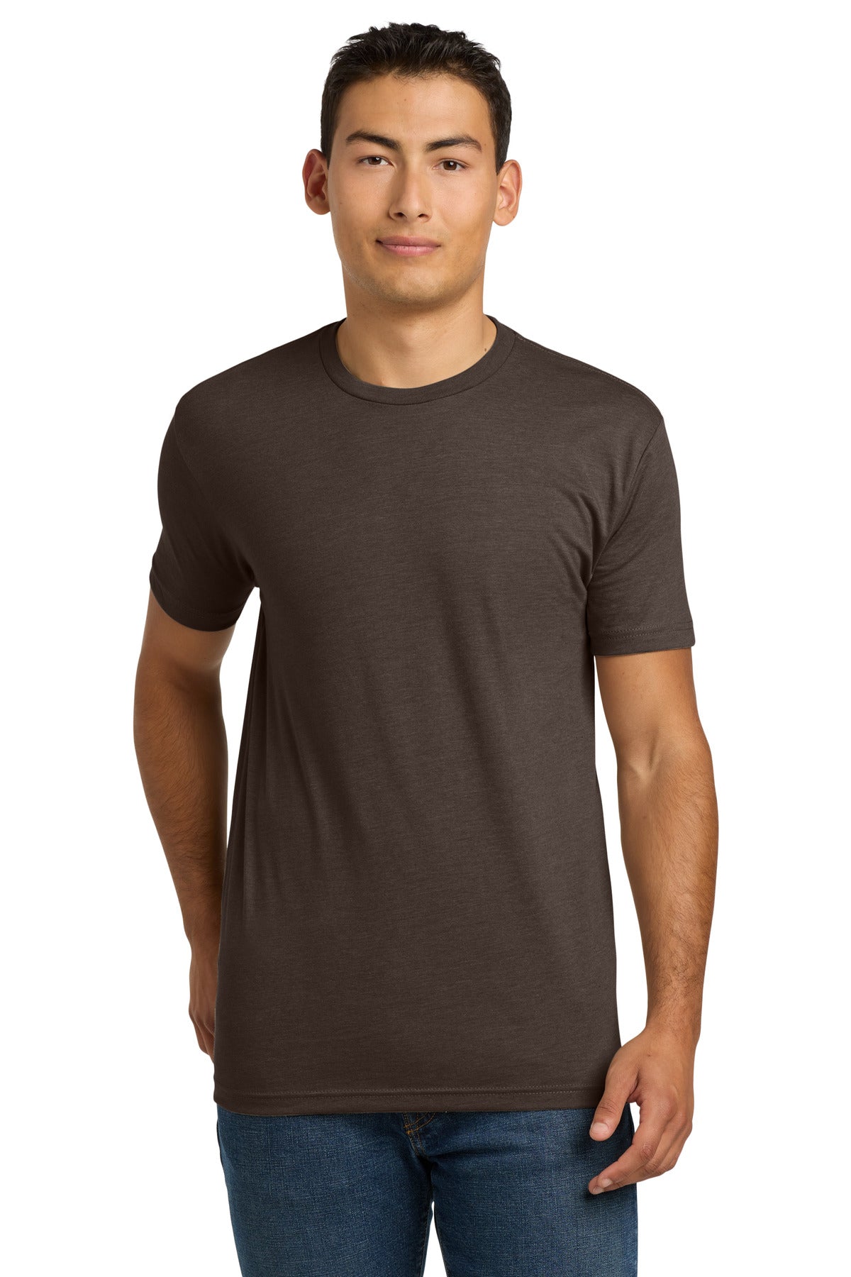 Next Level Apparel Adult CVC Tee. NL6210 in Espresso