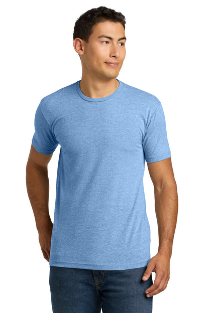 Next Level Apparel Adult CVC Tee. NL6210 in Heather Columbia Blue