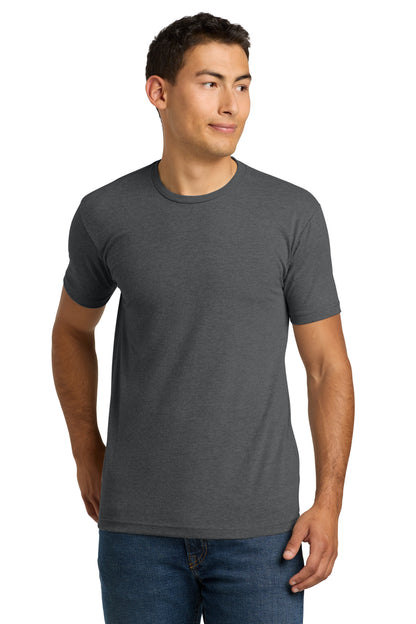 Next Level Apparel Adult CVC Tee. NL6210 in Heather Heavy Metal