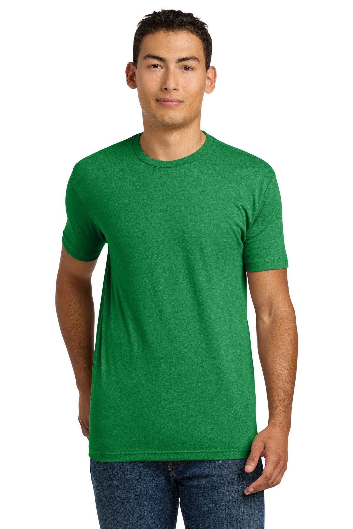 Next Level Apparel Adult CVC Tee. NL6210 in Kelly Green