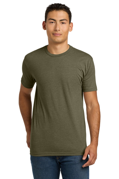 Next Level Apparel Adult CVC Tee. NL6210 in Military Green