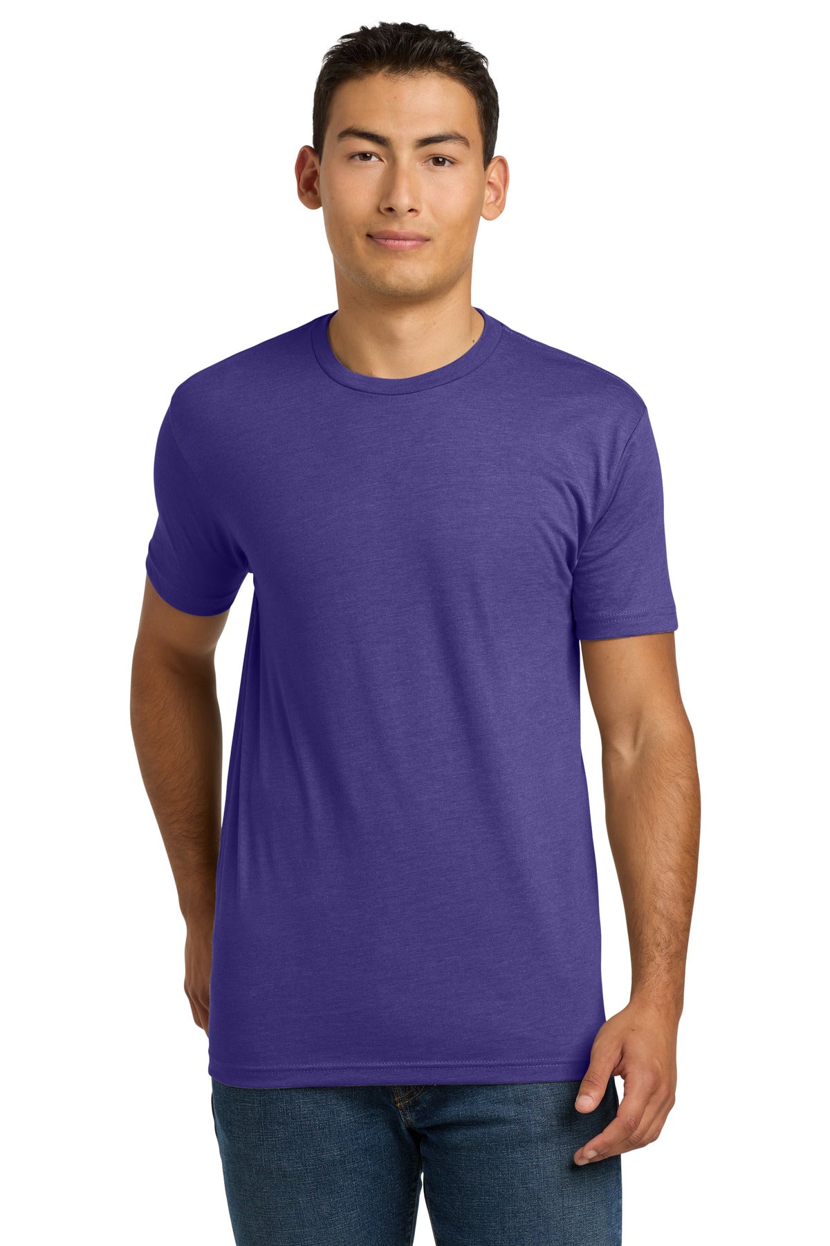 Next Level Apparel Adult CVC Tee. NL6210 in Purple Rush