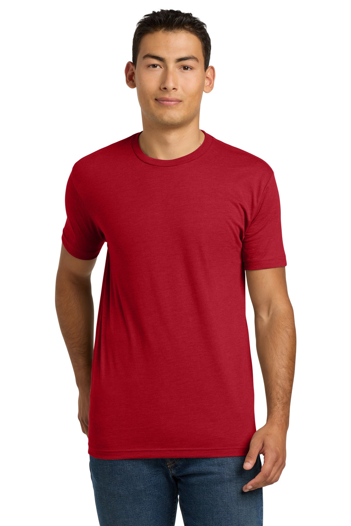 Next Level Apparel Adult CVC Tee. NL6210 in Red